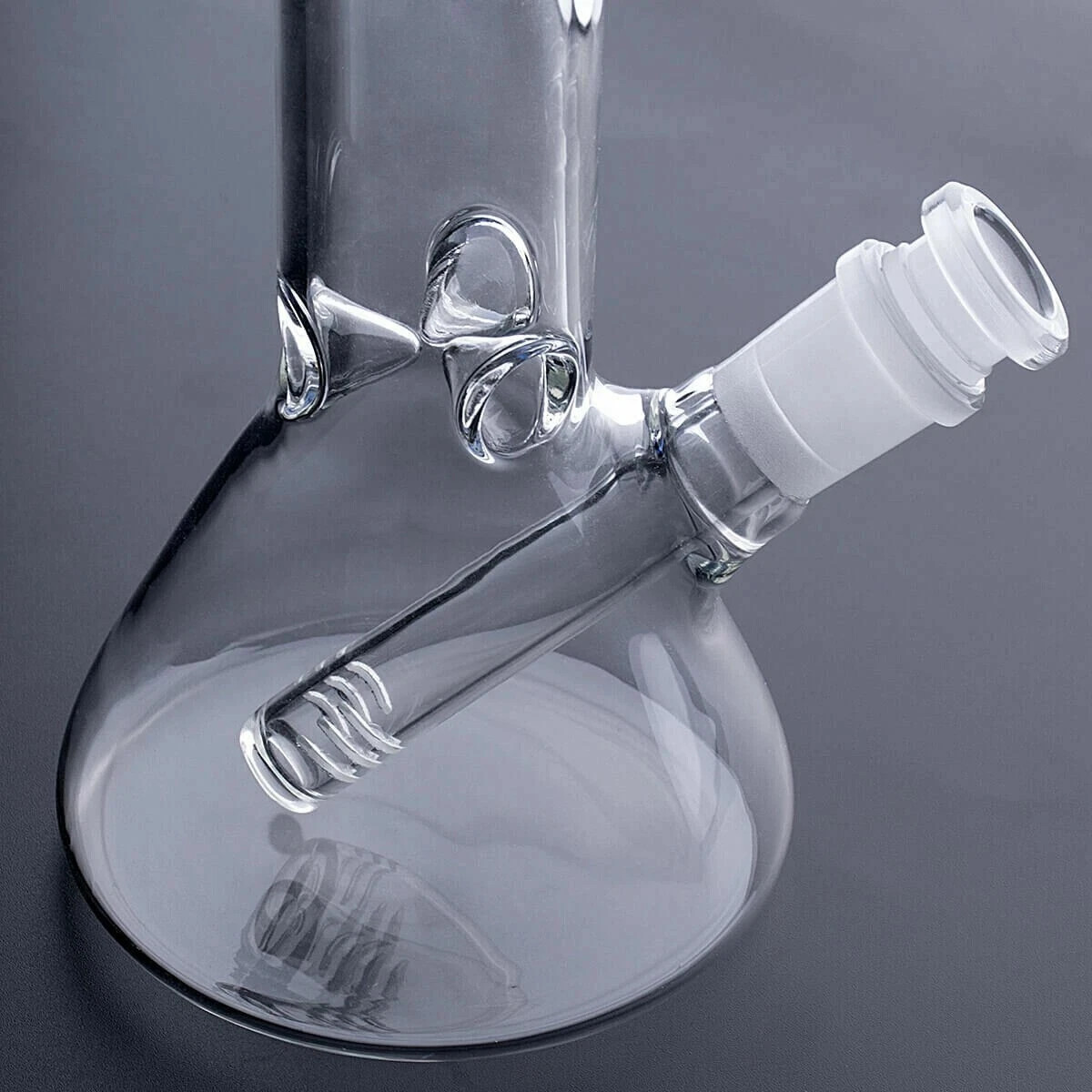 3-Pack 4.3 » 14mm Glass Downstem and 14mm Male Bowl Piece for Glass Bong-US SHIP