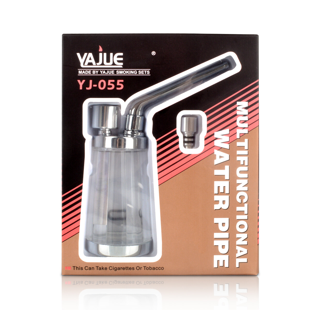 Portable Mini Small Smoking Tobacco Pipe Water Bong Smoke Hookah Shisha Pipes S+