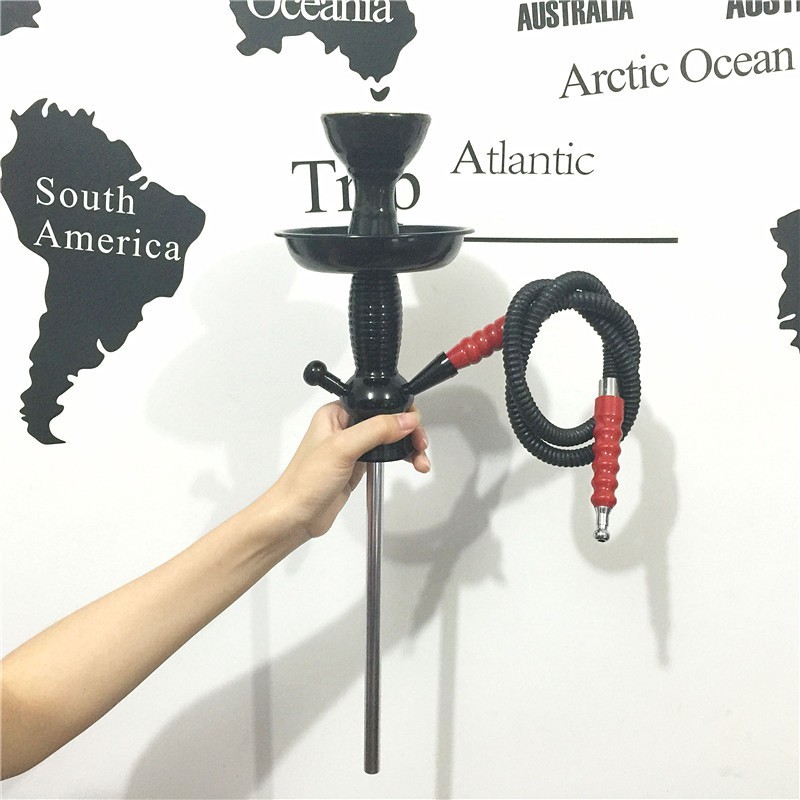 Shisha Narghile Champagne/Wine Bottle Top Hookah Stem Aluminum Smoking Pipe Suit