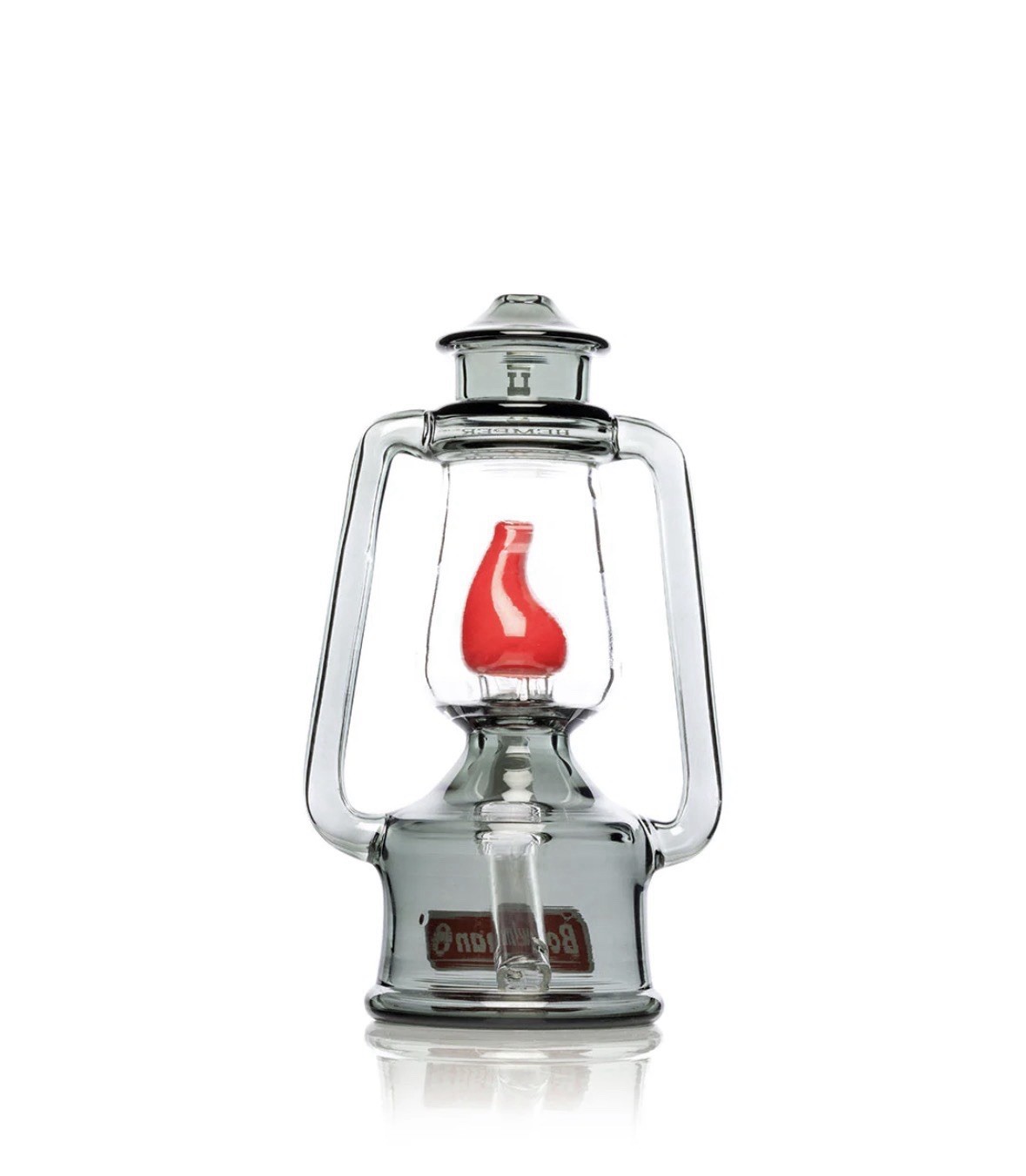 Hemper Bowlman Lantern Water Pipe 6.75&Prime; Glass Bubbler 14mm Bowl Camping Gift