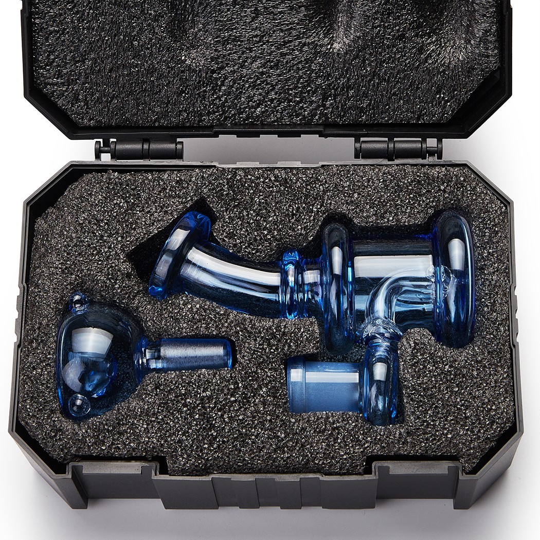 4.3&Prime; Mini Glass Bong Smoking Tobacco Glass Water Pipe with 14mm Bowl and Box