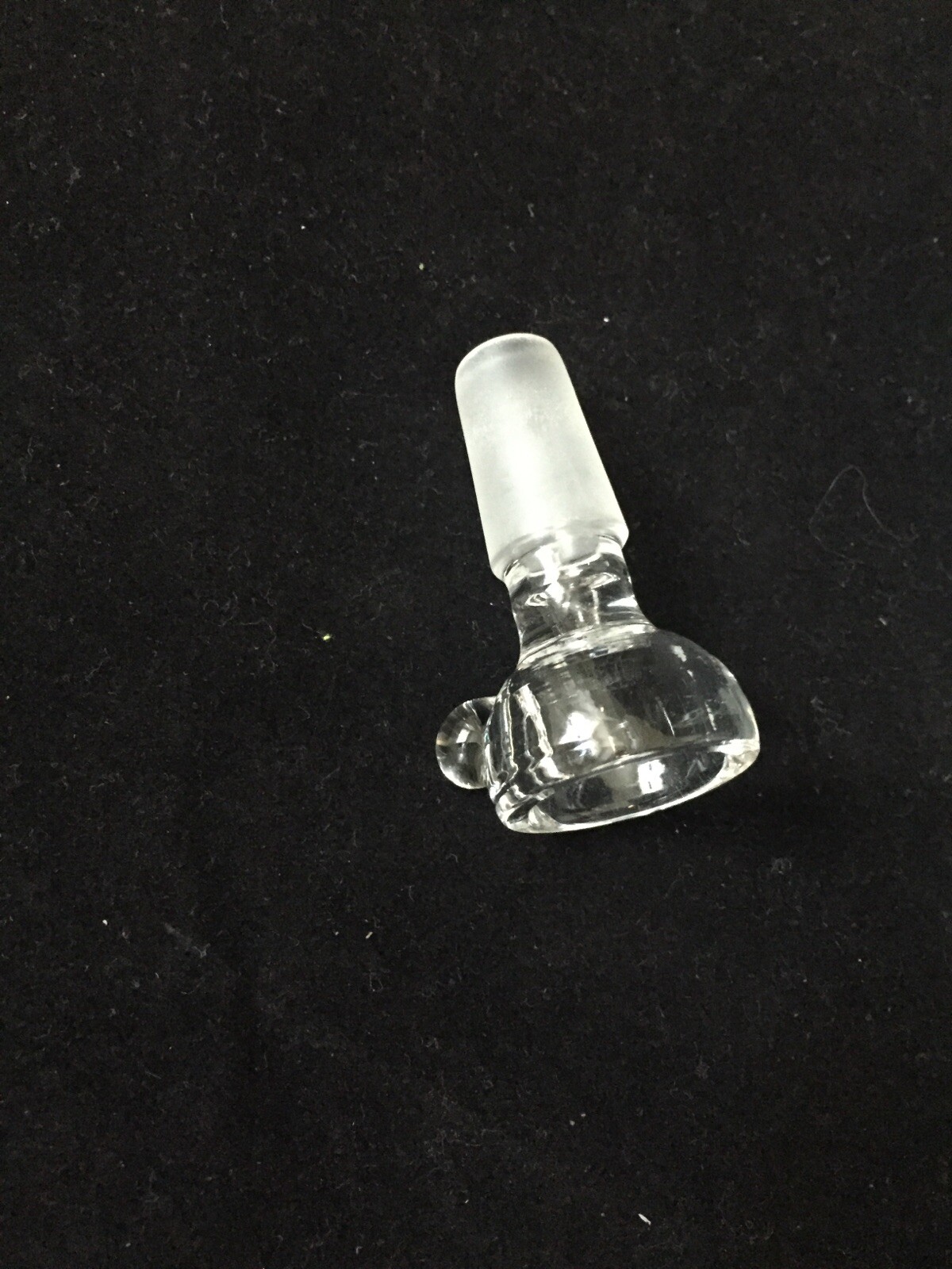 4”inch Hookah Water Smoking Pipe Glass Downstem with 14mm male bowl piece