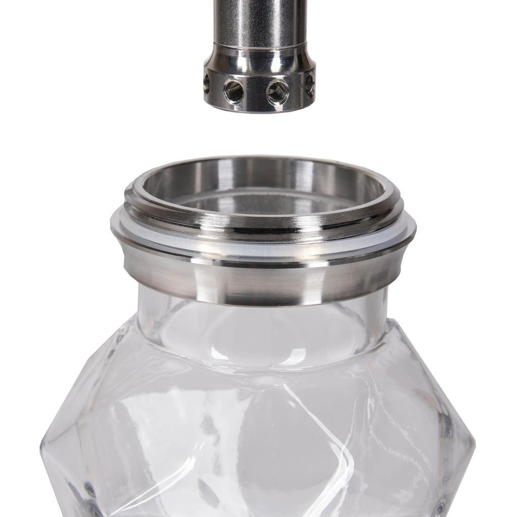 Amy Deluxe German hookah shisha set, unio 001.01 (red)