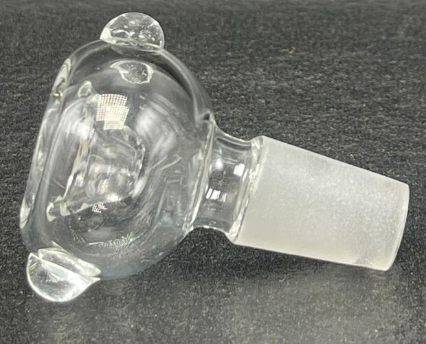 8&Prime; CLEAR Tobacco Hookah Water Pipe Bong Glass! + FREE SCREENS!