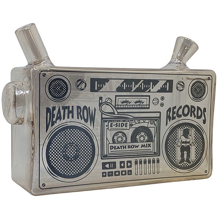 Death Row Records – 5&Prime; Boom Box Bubbler Waterpipe *USA*