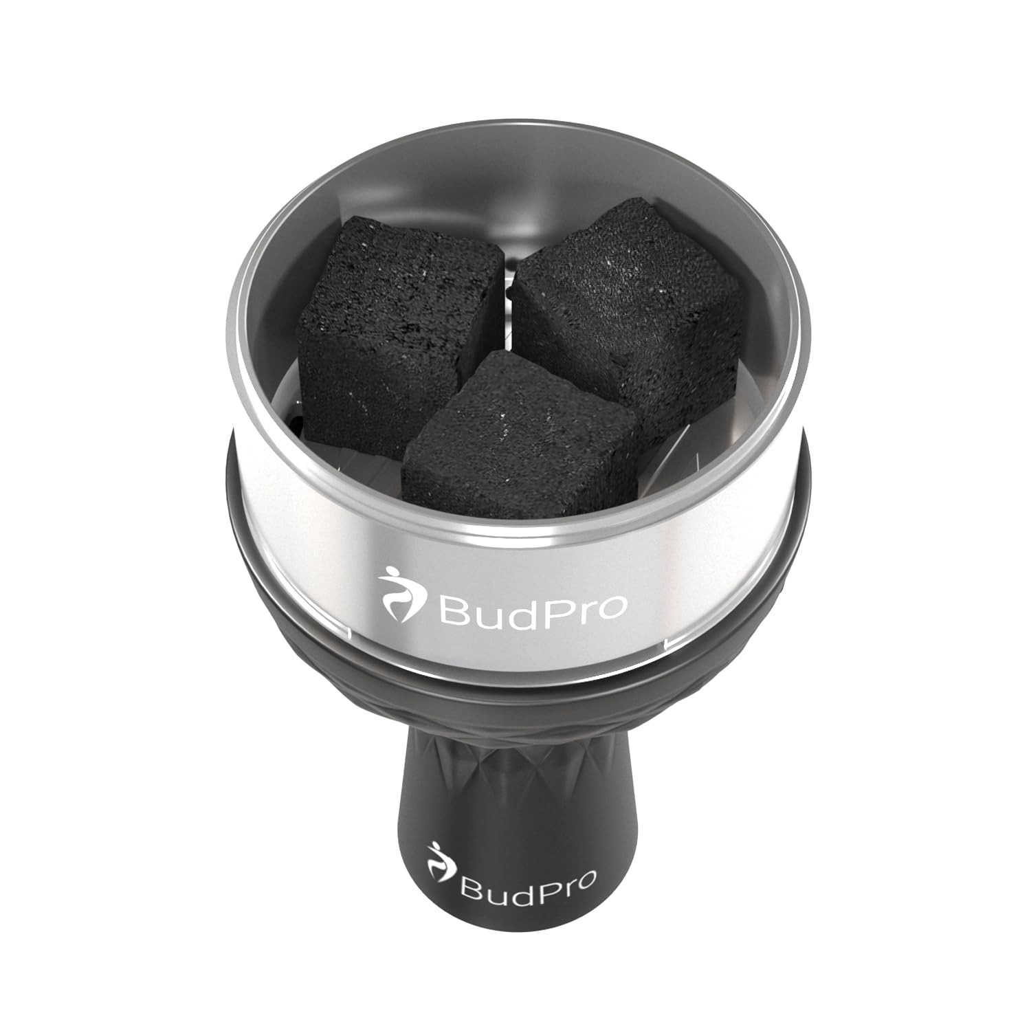 Hookah Silicone Bowl with ProH3 Shisha Heat Management Charcoal Holder Bundle