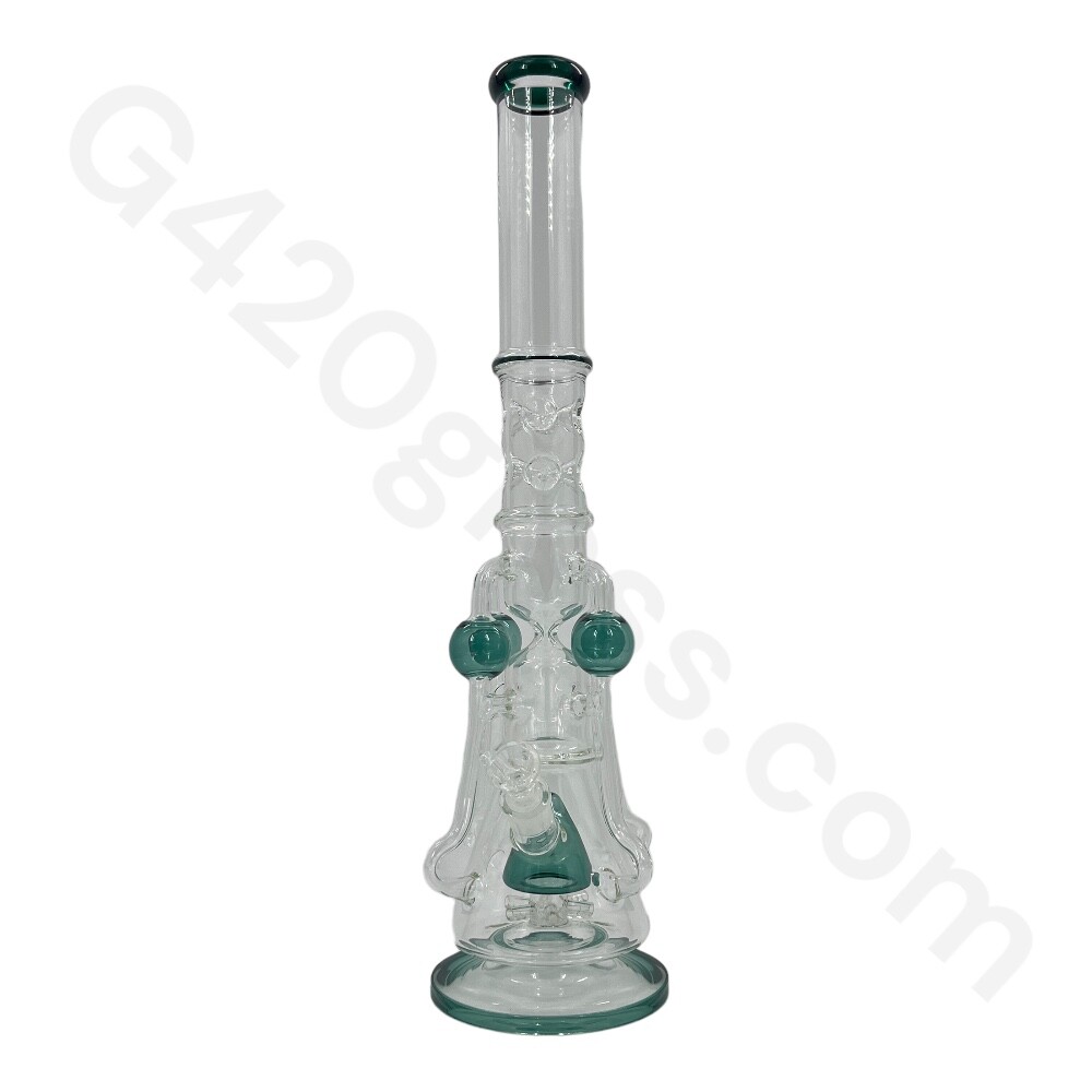 21 Inch heavy duty Lookah style Glass Bong | Water Pipes Hookah Bongs