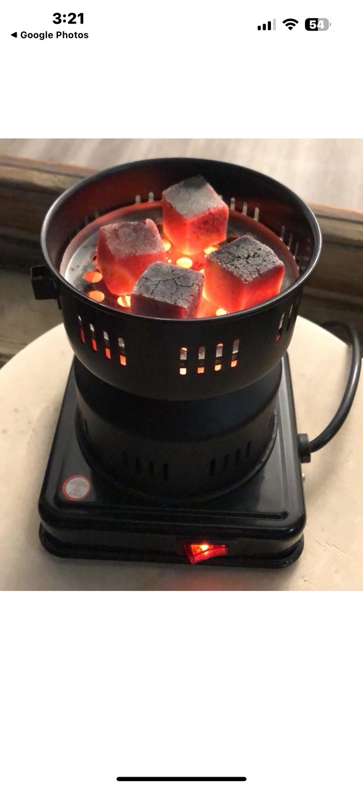 Electric Hookah Shisha Coal Heater Stove Charcoal Burner Multi Purpose. 5 Avail