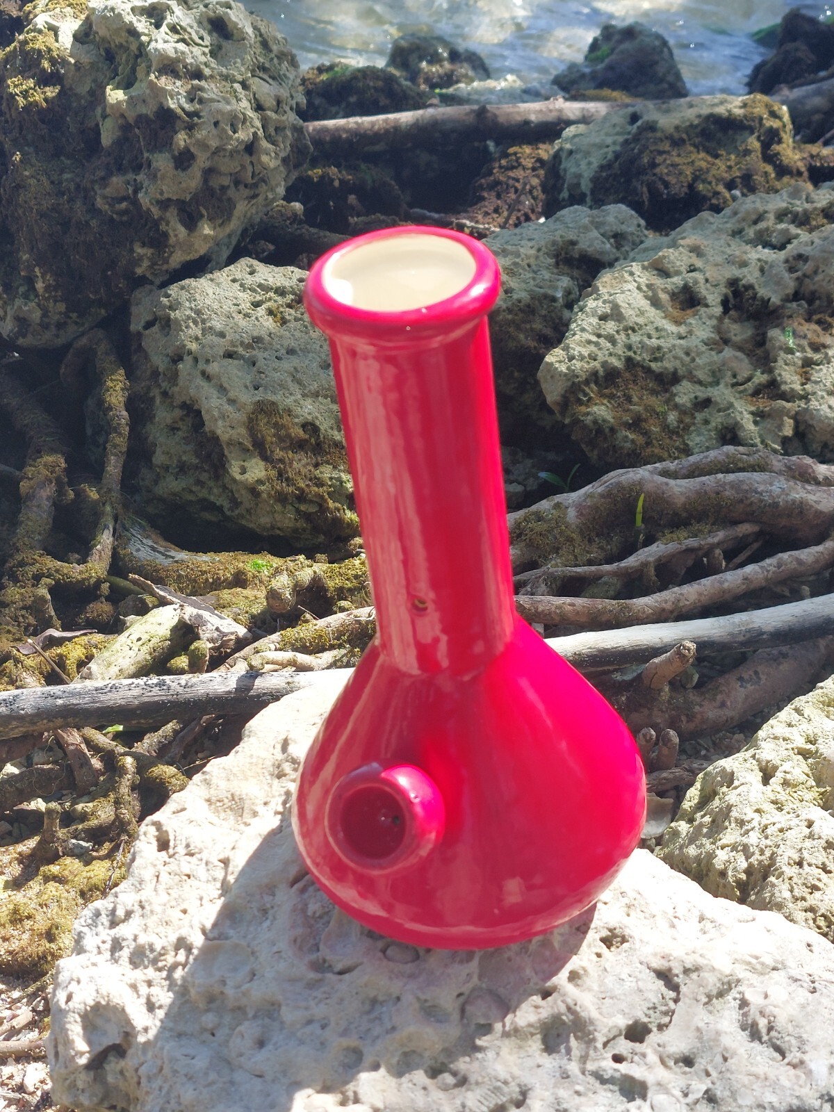 10 Inch ceramic Beaker Smoking Pipe / Bong /Hookah For Tobacco Use Only