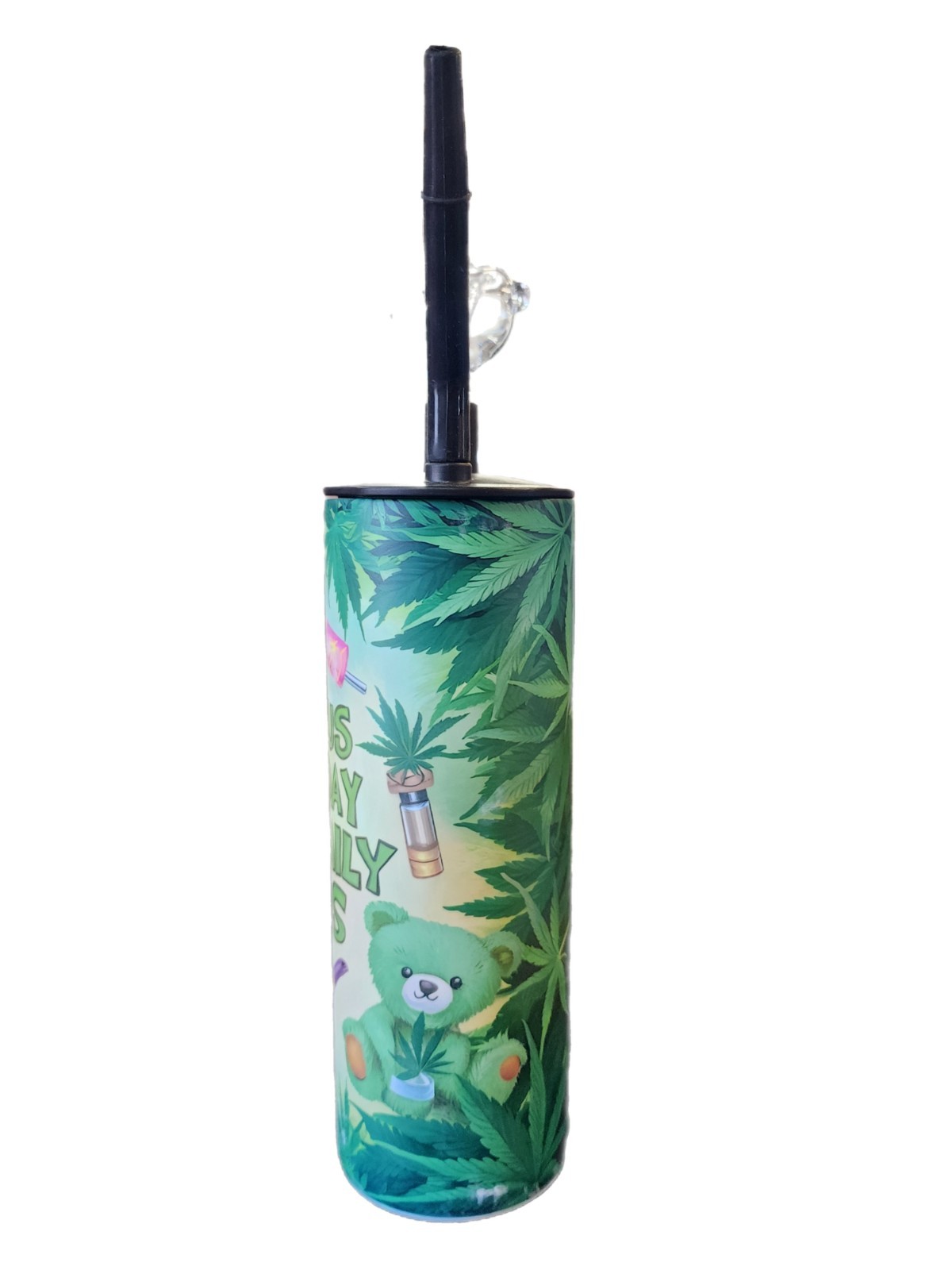 Glow In The Dark Bong Tumbler- Tumbler Hookah – Cold Smoke Tumbler – 20 oz