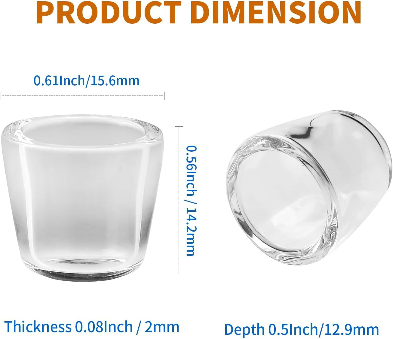 A.I.FORCE 3 Pack Quartz Inserts for Peak Accessory Bowl, Enhanced Performance, R