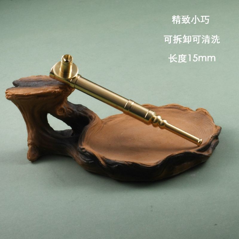 Handmade Pure Brass Hookah Pot Pipe