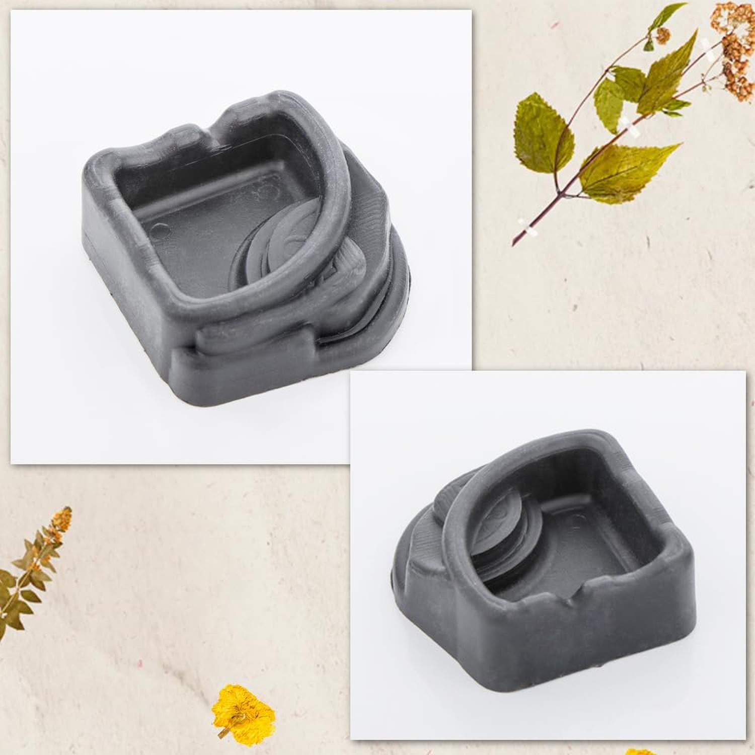 6 Pcs Spider Micro Water Bowl, Small Resin Dish for Tarantula Hermit Crab Spi…