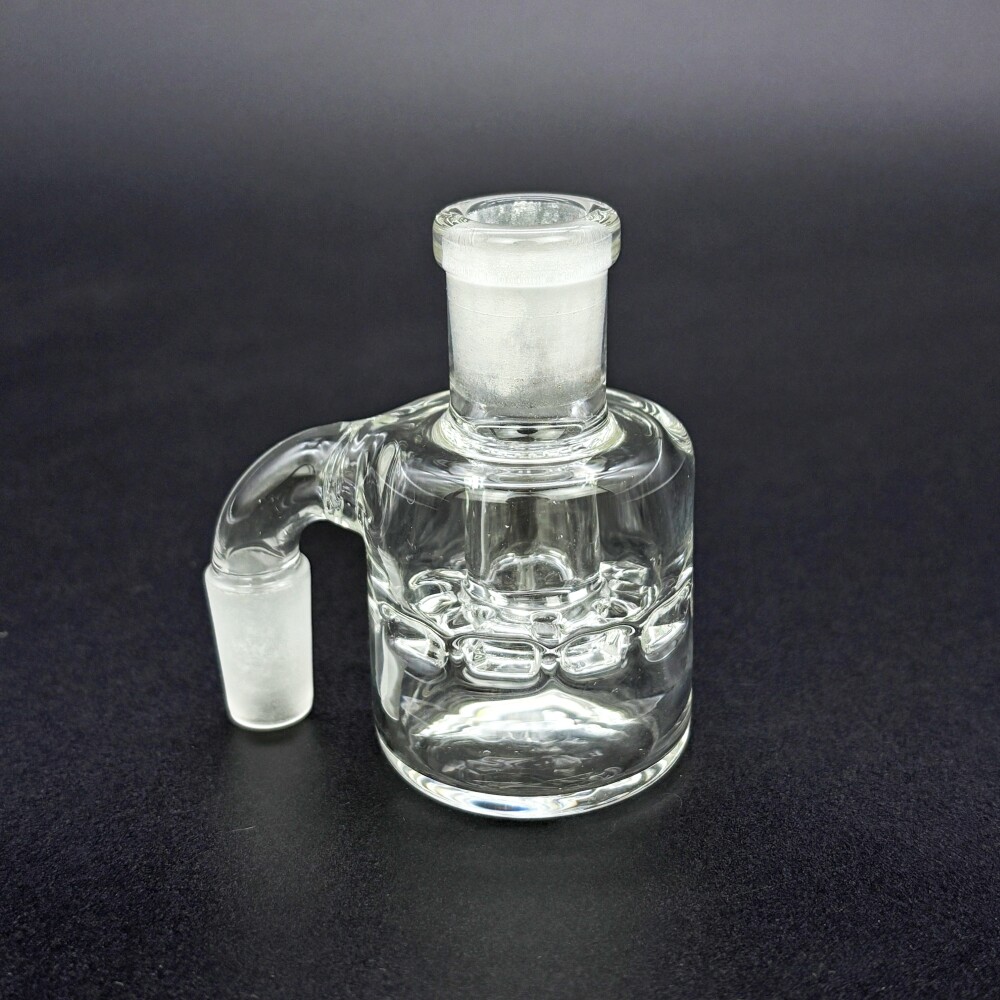 Heavy 3 » 14mm 90° Glass Ash Catcher Disc Perc for Smoking Bong Pipe Filter