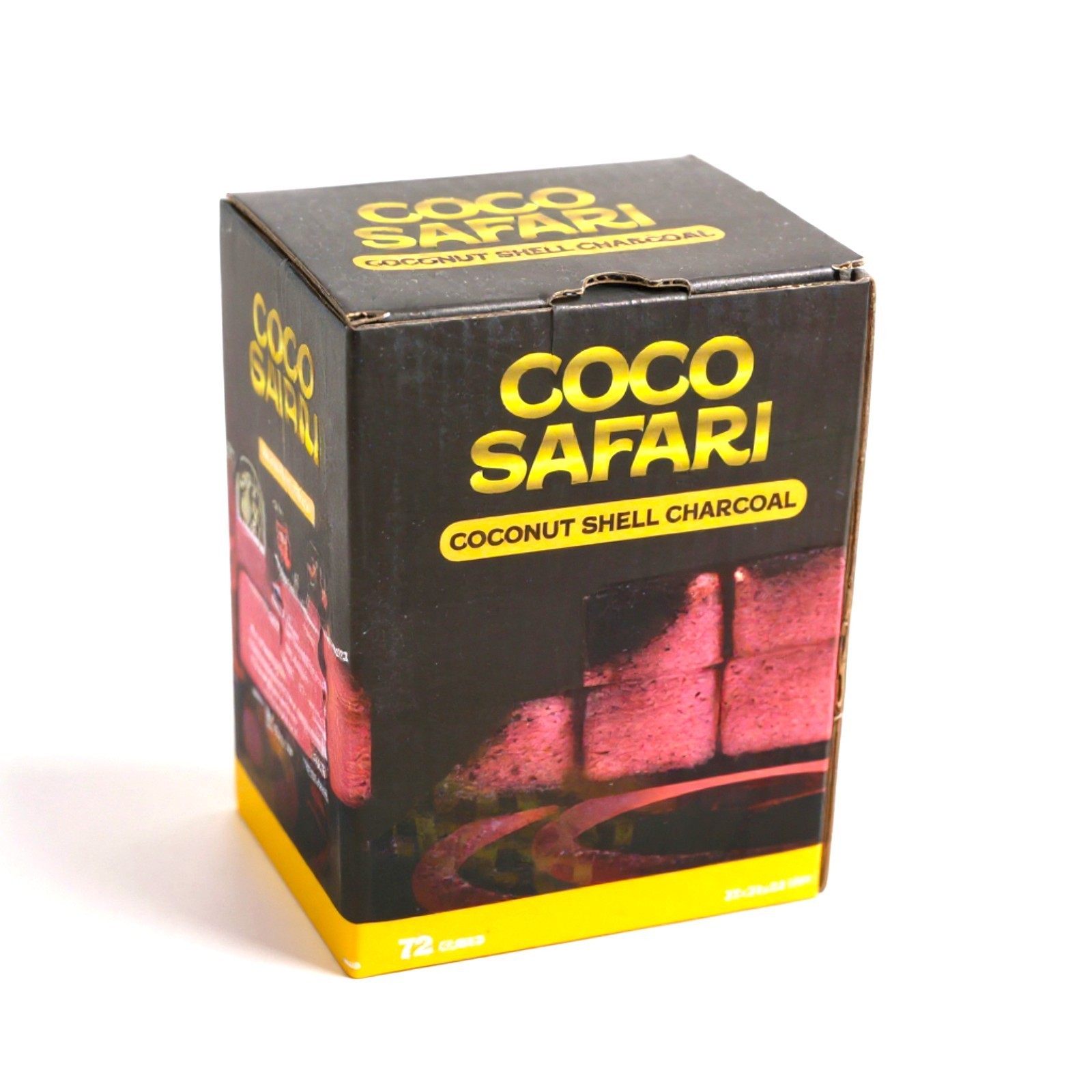 Hookah Shisha Coconut Charcoal – Low Ash, Long Lasting High Heat