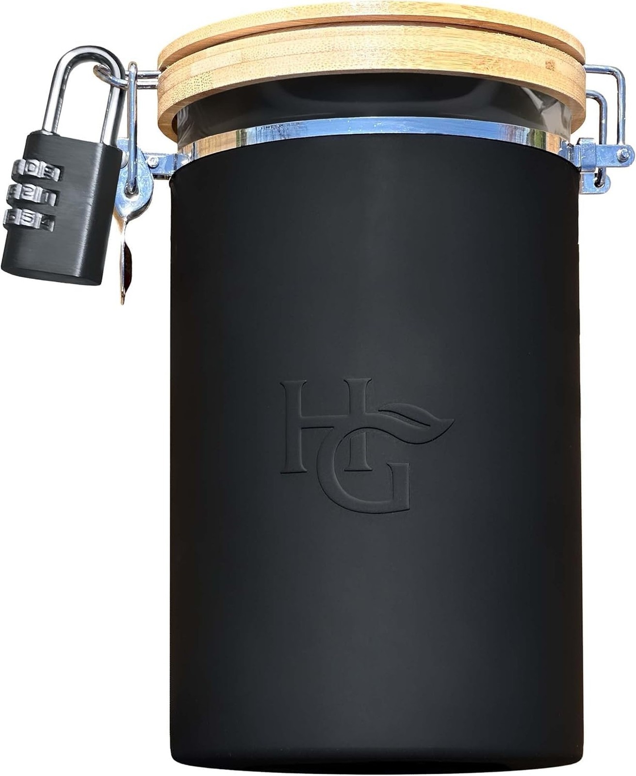 Herb Guard Airtight Jar with Built-in Hygrometer HG322