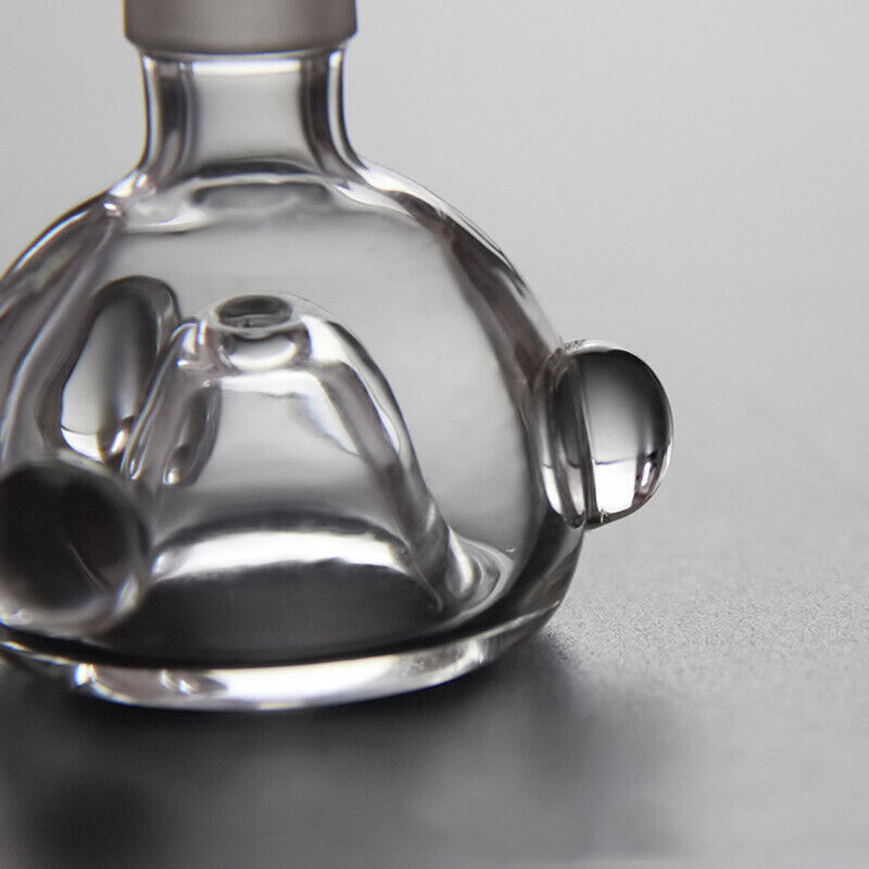 2pcs 14mm male Glass Bowl Slide Clear Ball Style Pyrex Head Piece For Glass Bong
