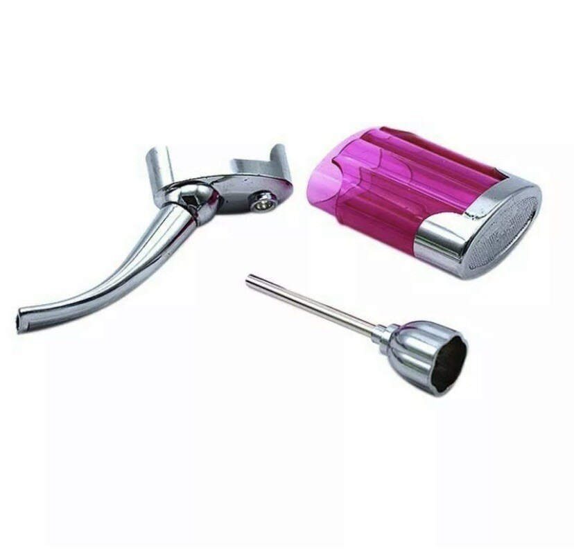 2 Pcs Dual Purpose Resin Smoking Pipe Mini Shisha Hookah Pipe Water Tobacco