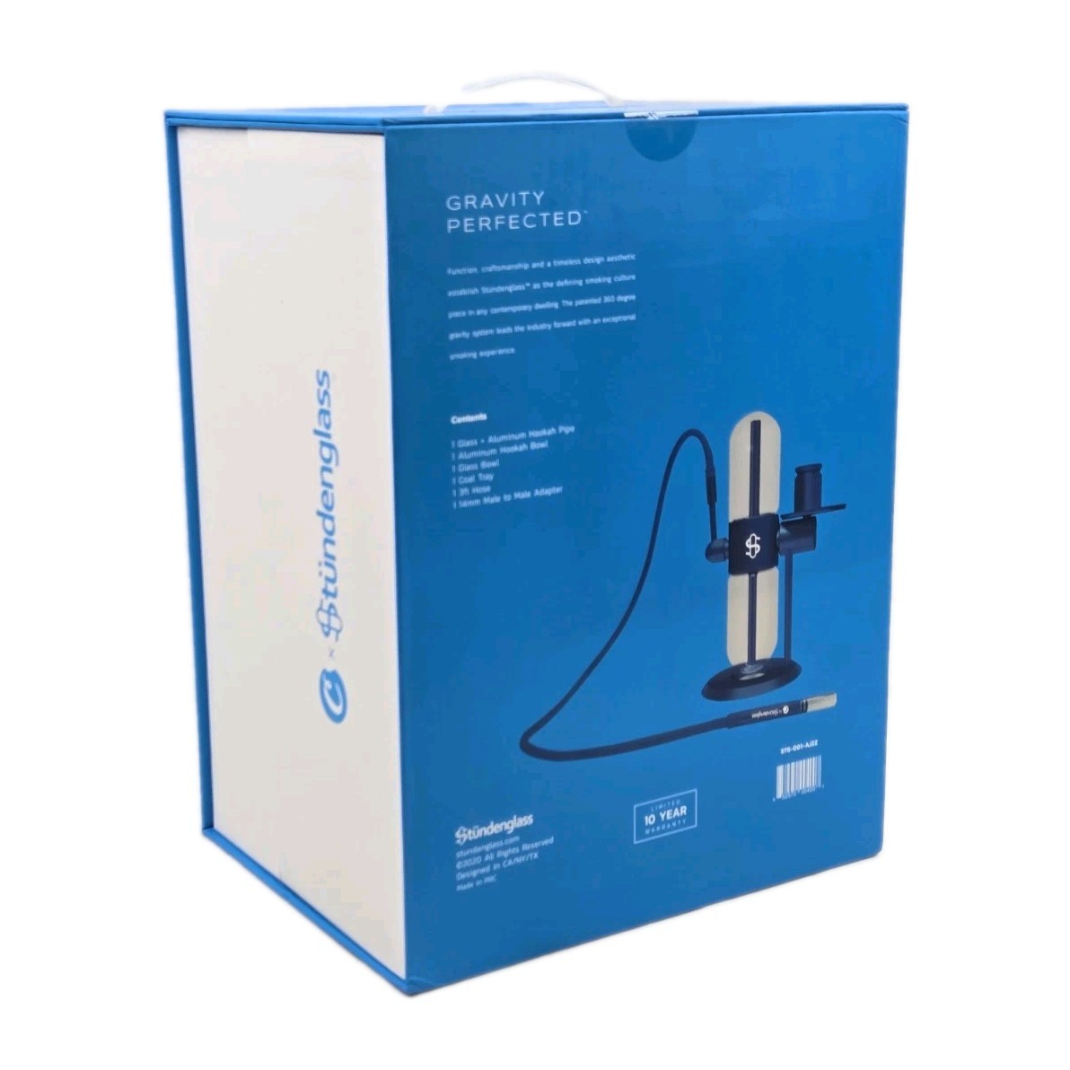 Stündenglass x Cookies Blue Gravity Infuser Hookah | Brand New Free Shipping
