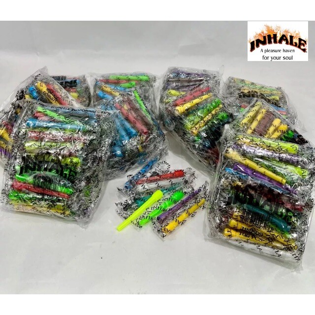 500 PCS LARGE 3.5&Prime; INHALE® HIGH QUALITY DISPOSABLE HOOKAH WATERPIPE MOUTH TIPS