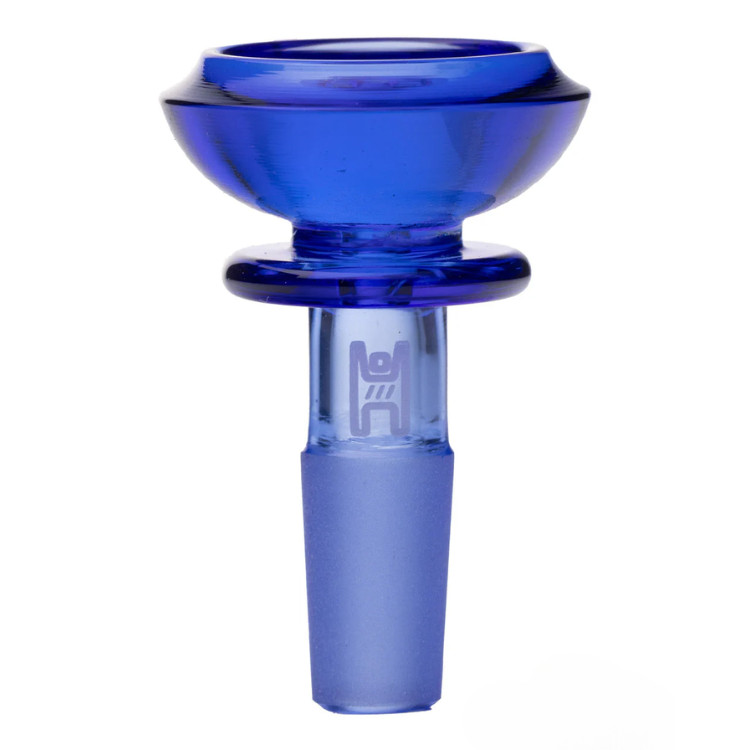 10mm Glass Saucer Bowl Slide For Bongs Water Pipes Hookahs – Blue