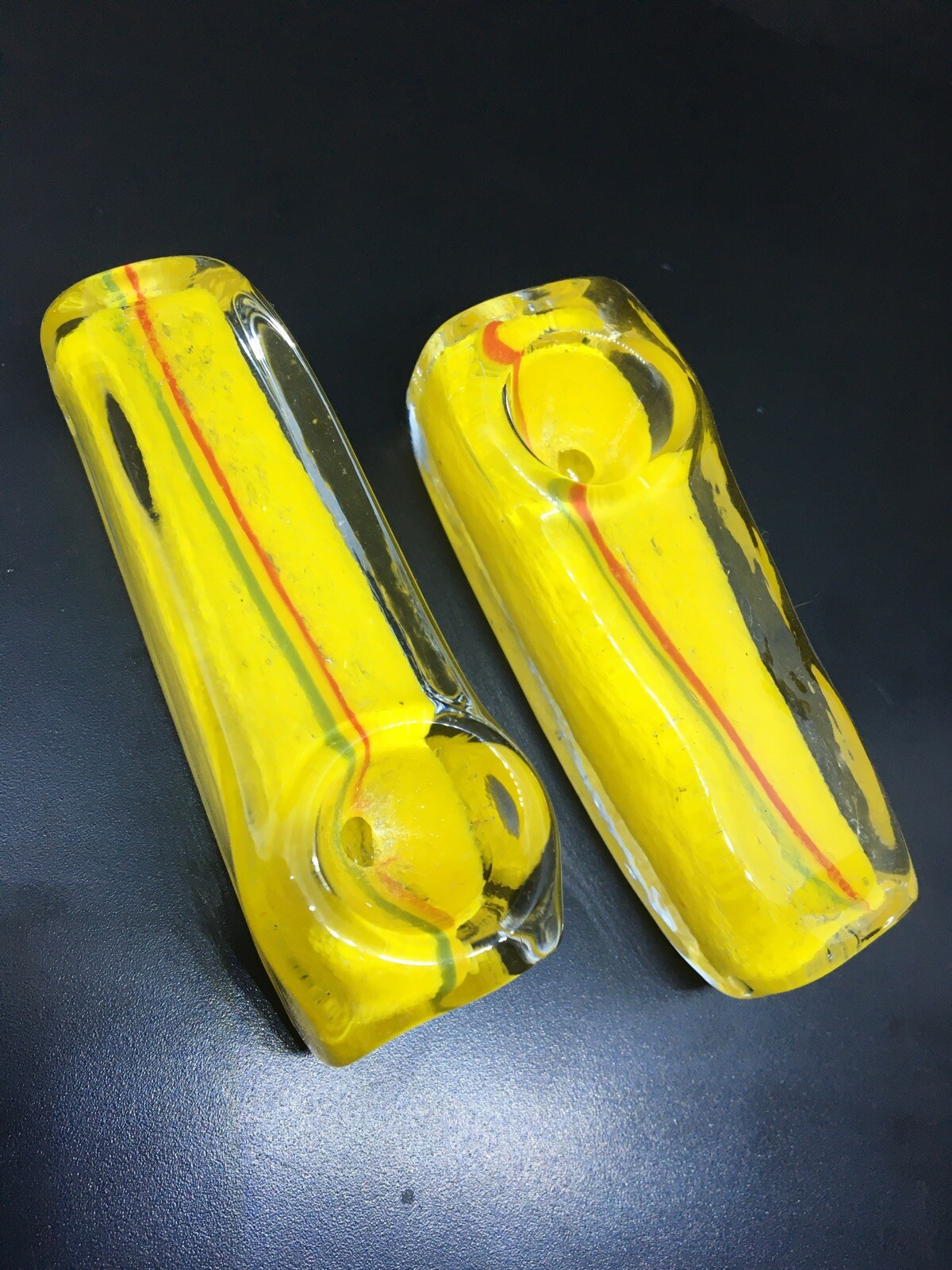 3” HITTER CUBE MINI POCKET HAND PIPE BOWL BLOCK XC20Y OG 1 USA HEAVY BLOWN GLASS
