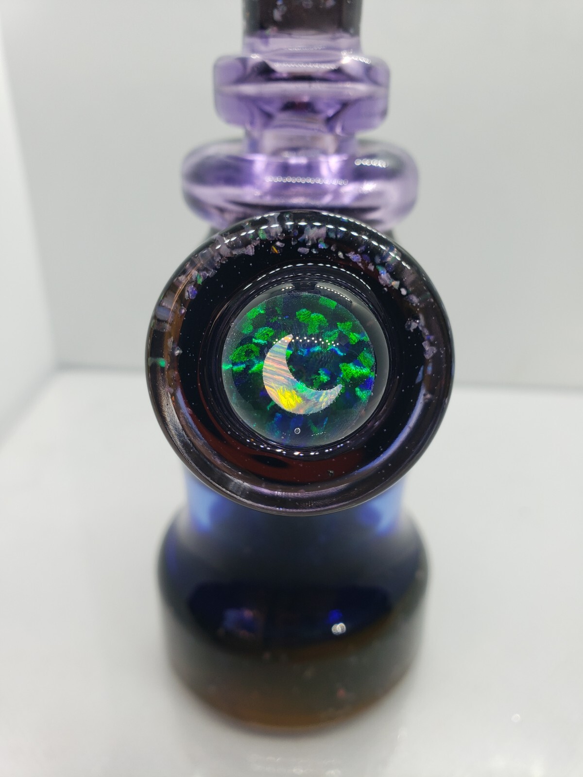 Derek Boro Boy #19 Wonder Tube Glass Water Pipe + #1 Space Coin Pendant 😍🔥