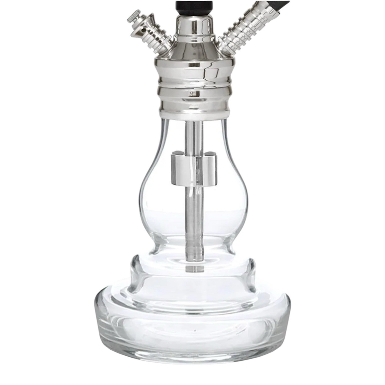 NEW MYA Mini Robusto 22” Hookah – Black– MX Function – Premium Glass Base
