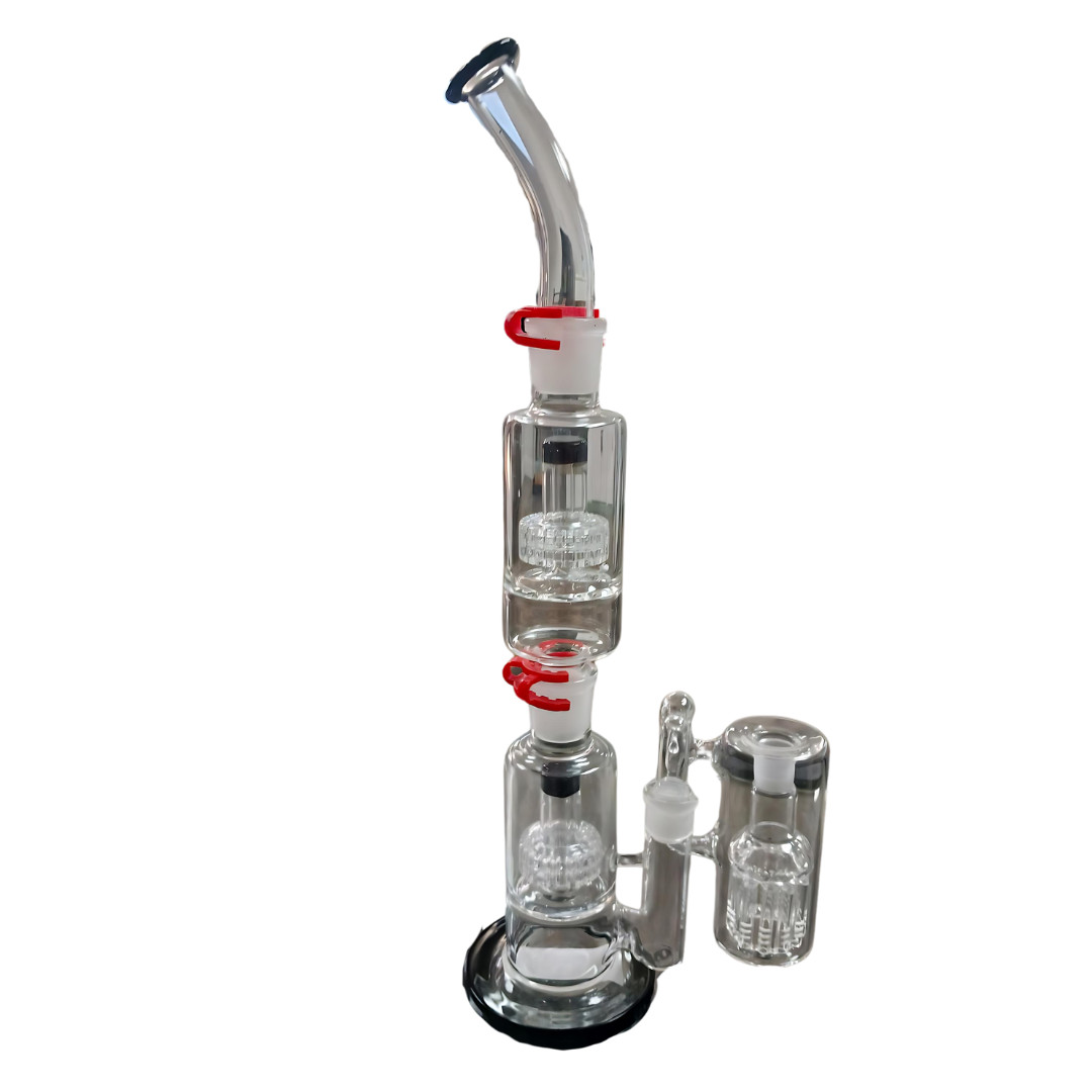 Stackable Bong – Glass – Easy to Clean – Clear