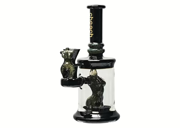 8&Prime; Cheech The Lady in Dichro Tabacco Hookah Water Pipe