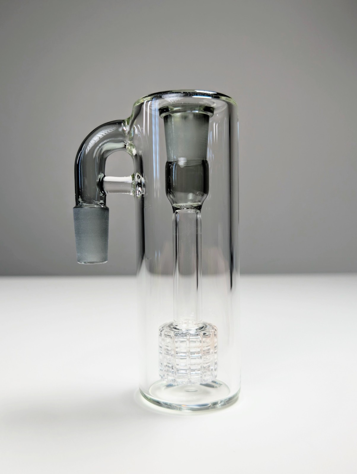 14mm 90° Black Matrix Perc Ash Catcher Premium Tobacco Water Pipe Bong Bubbler