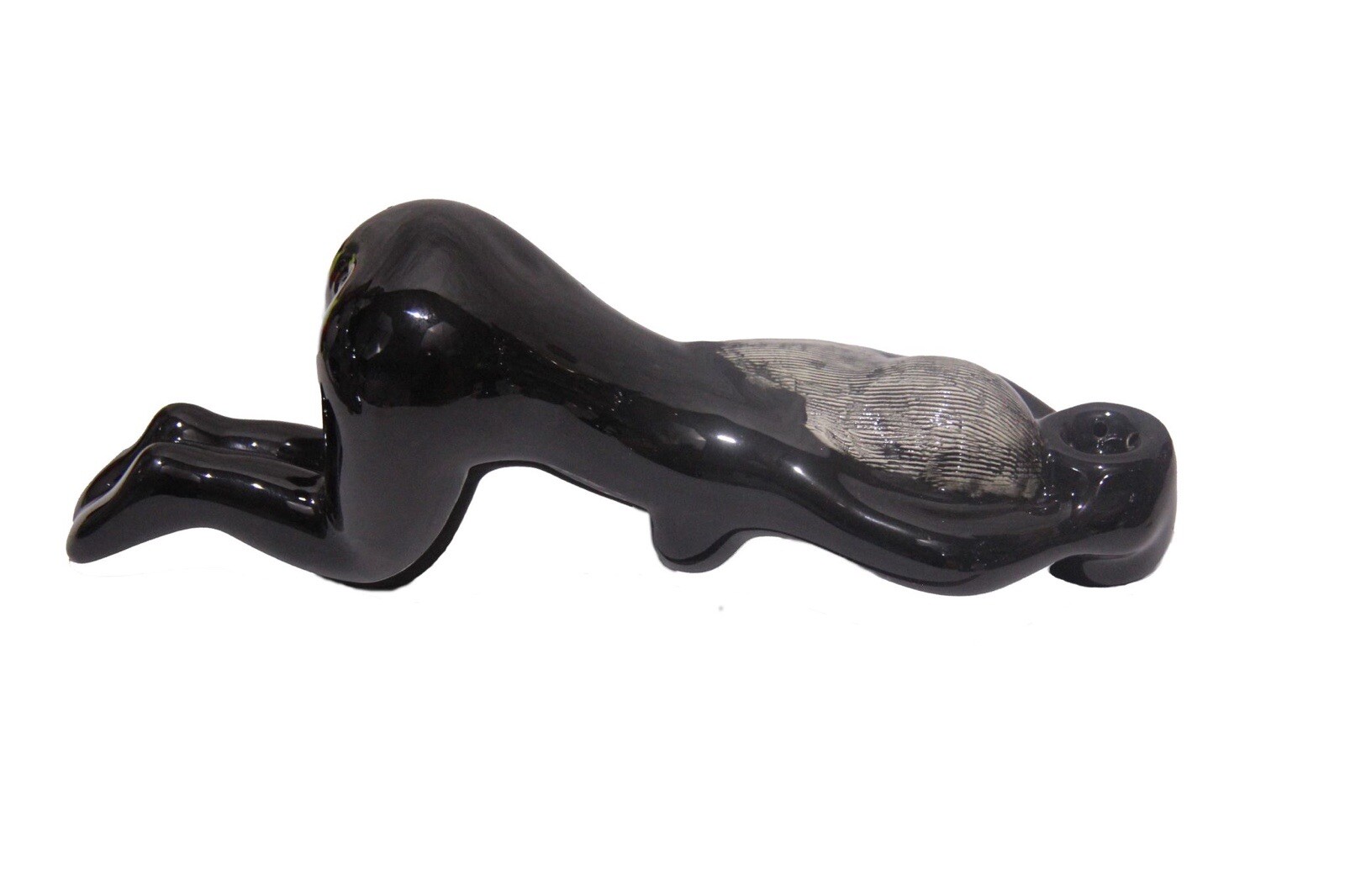 INHALE®️9&Prime; CERAMIC HOOKAH PIPE DOGGY STYLE MADE IN THE USA