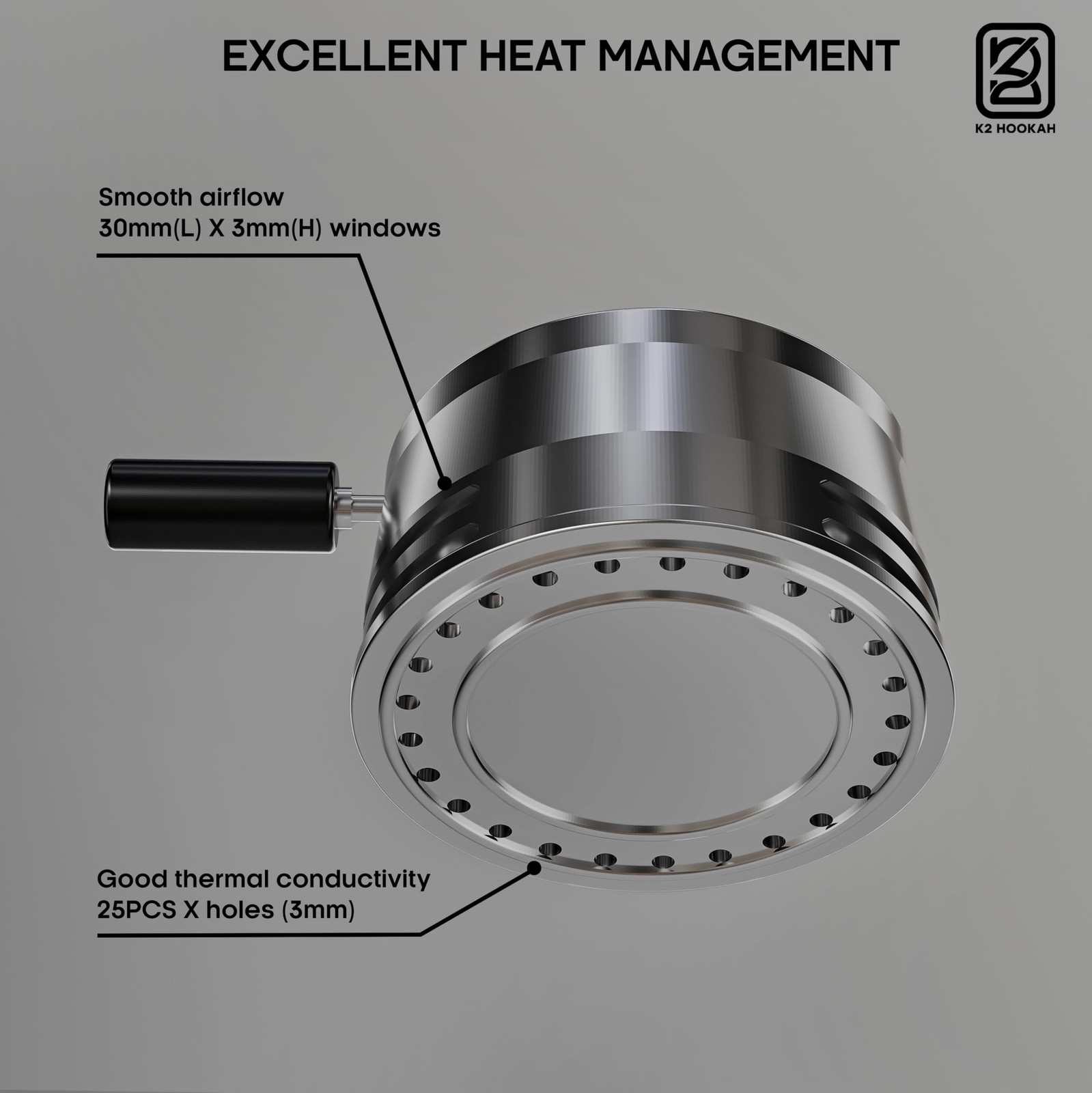 Hookah Coal Holder | Shisha Heat Management System | Hookah Accessories Charc…