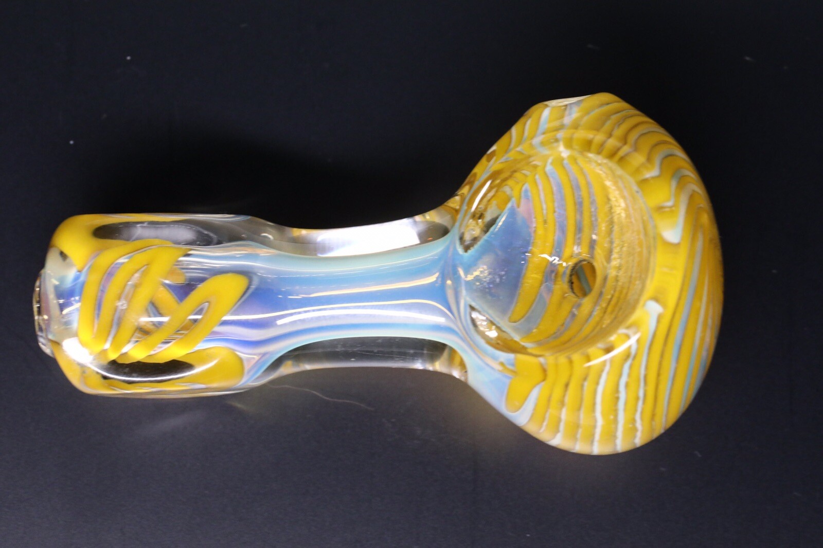 SMOKING MINI HITTER HEAVY 3” HAND PIPE BLOWN GLASS POCKET PIPA BOWL USA TOBACCO