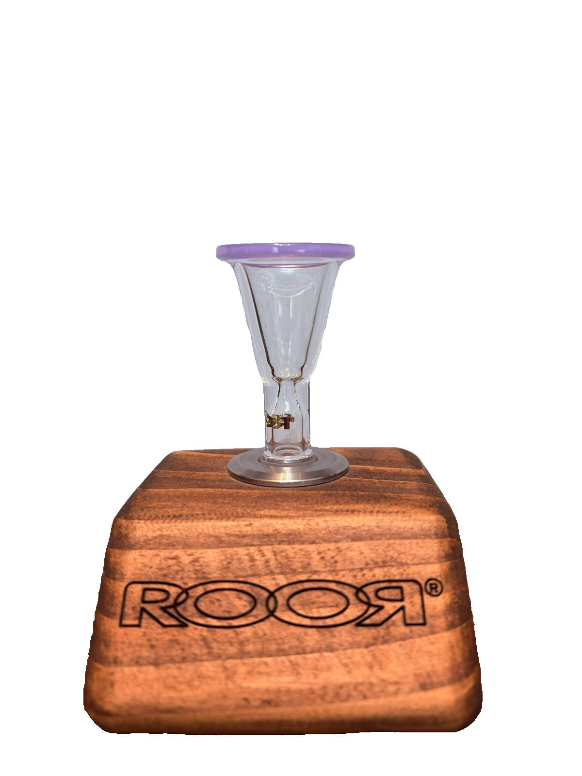 ROOR® Custom Colored Rim Gold Decal Limited 14.5mm Bowl Purple