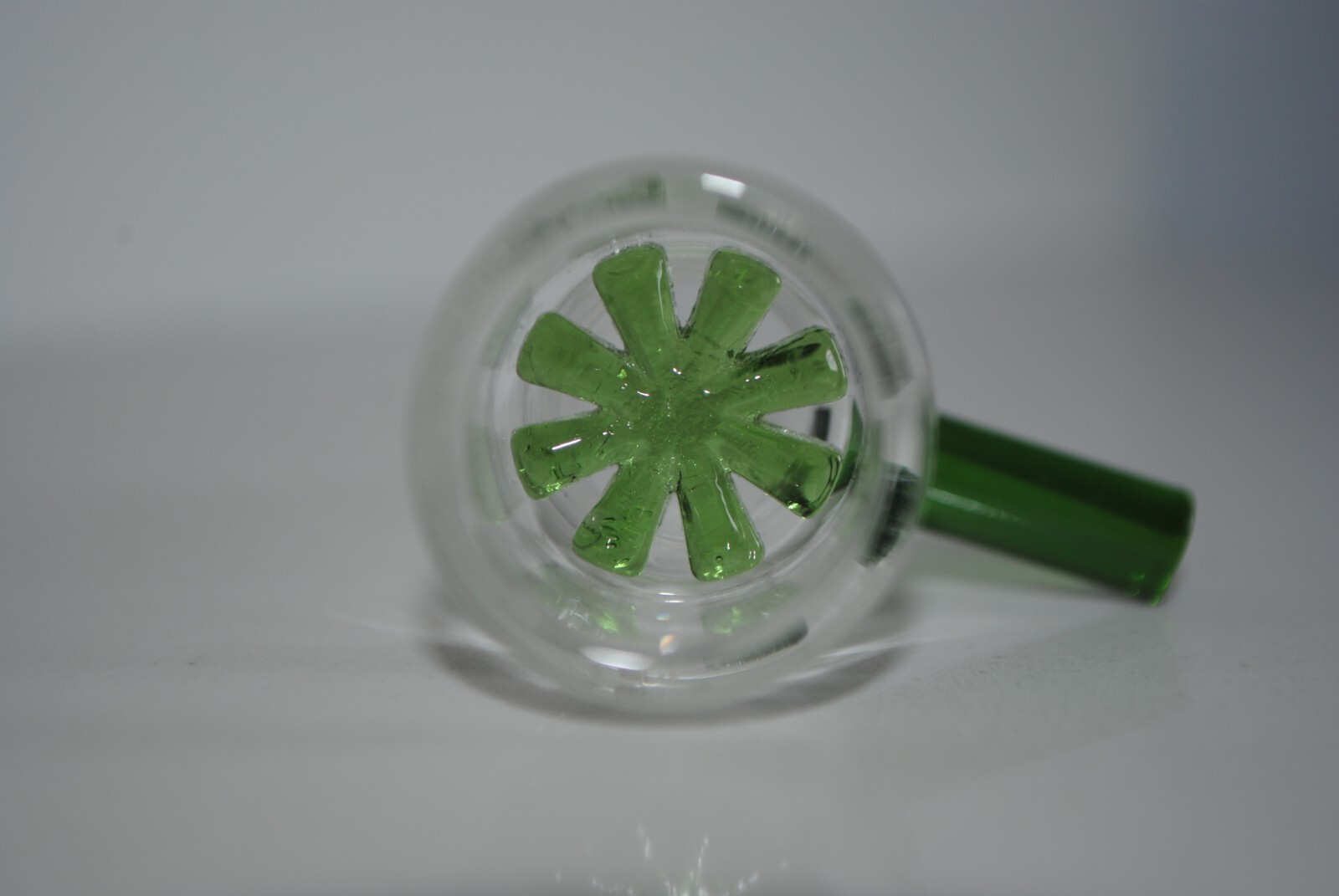 18MM GLASS BOWL MALE INSERT WITH ASHCATCHER 4COLORS AVAIL 14MM & 18MM AVAIL ALSO