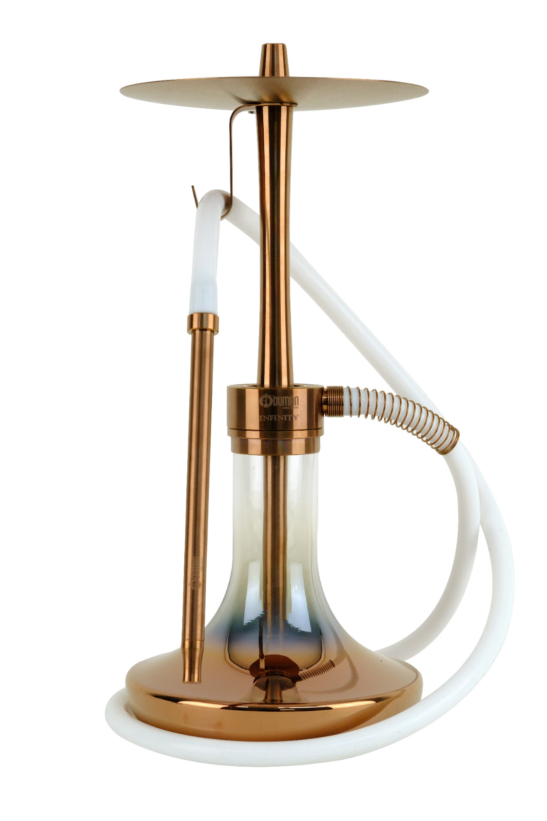 ODUMAN INFINITY HOOKAH -BRONZE GLASS-BRONZE BODY , Shisha Hookah Nargile EXPRESS