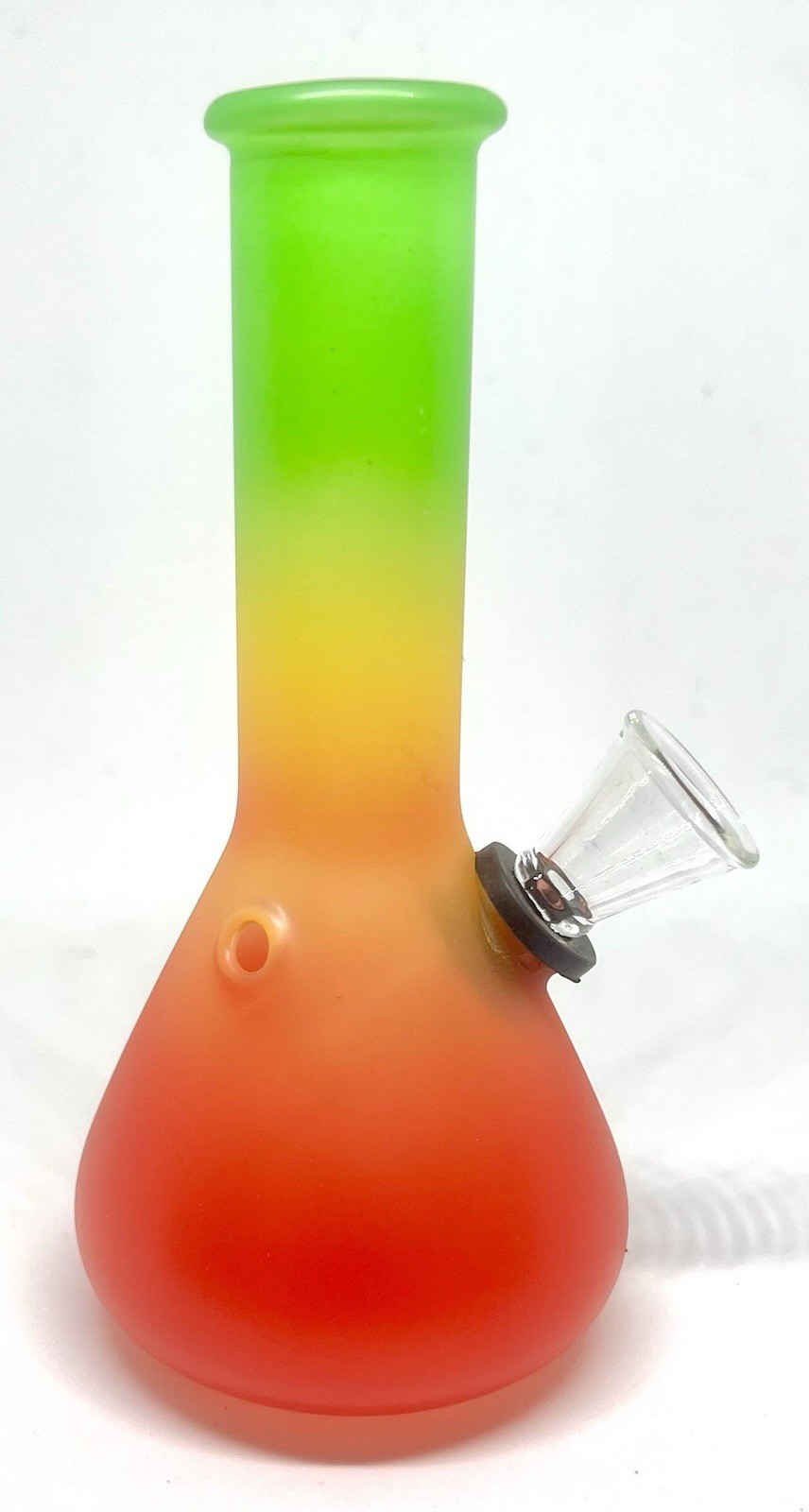 5&Prime; Mini Glass Bong Smoking Tobacco Water Pipe With Removable 18mm Downstem