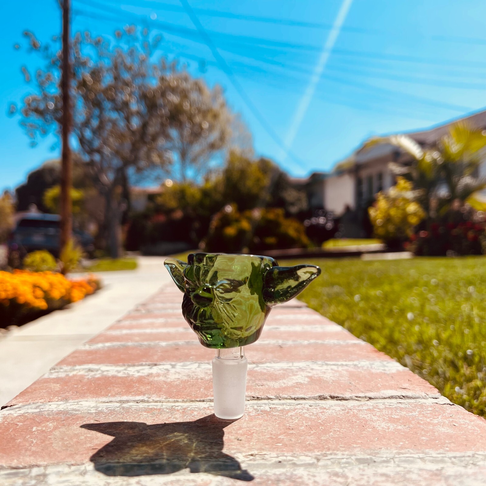 2-PCS Primium 14mm Star Wars Yoda Bowl Head for Water Filter Bong