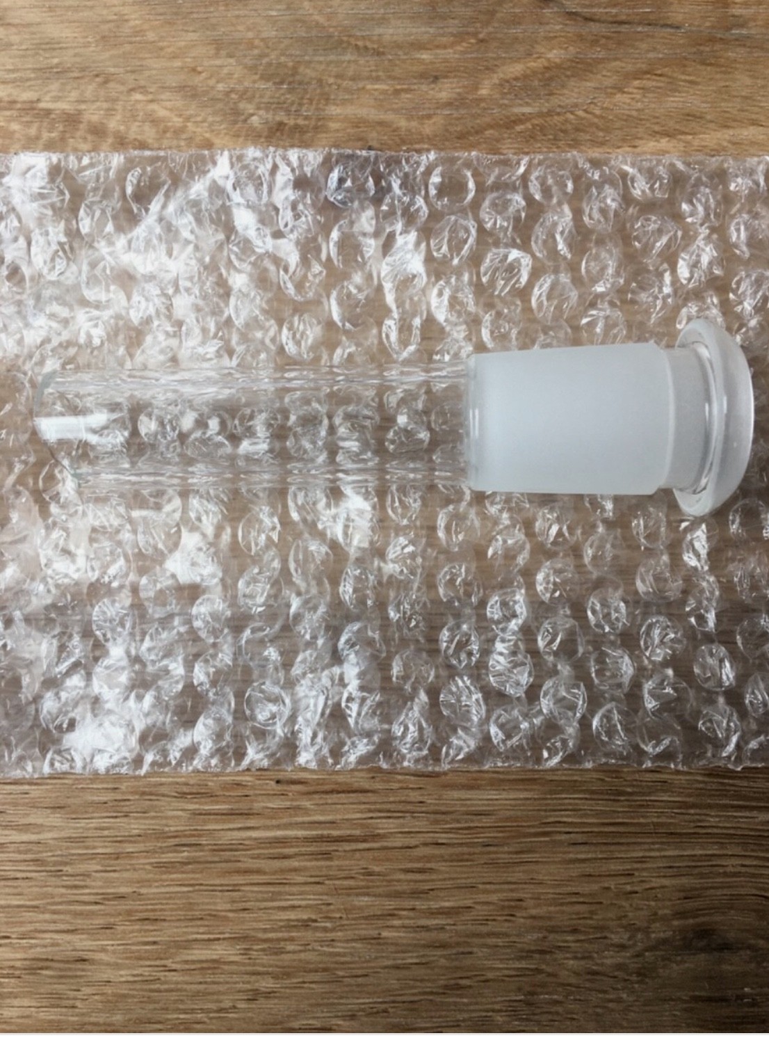 Broken 4 Inch Glass Hookah Downstem 14mm Female