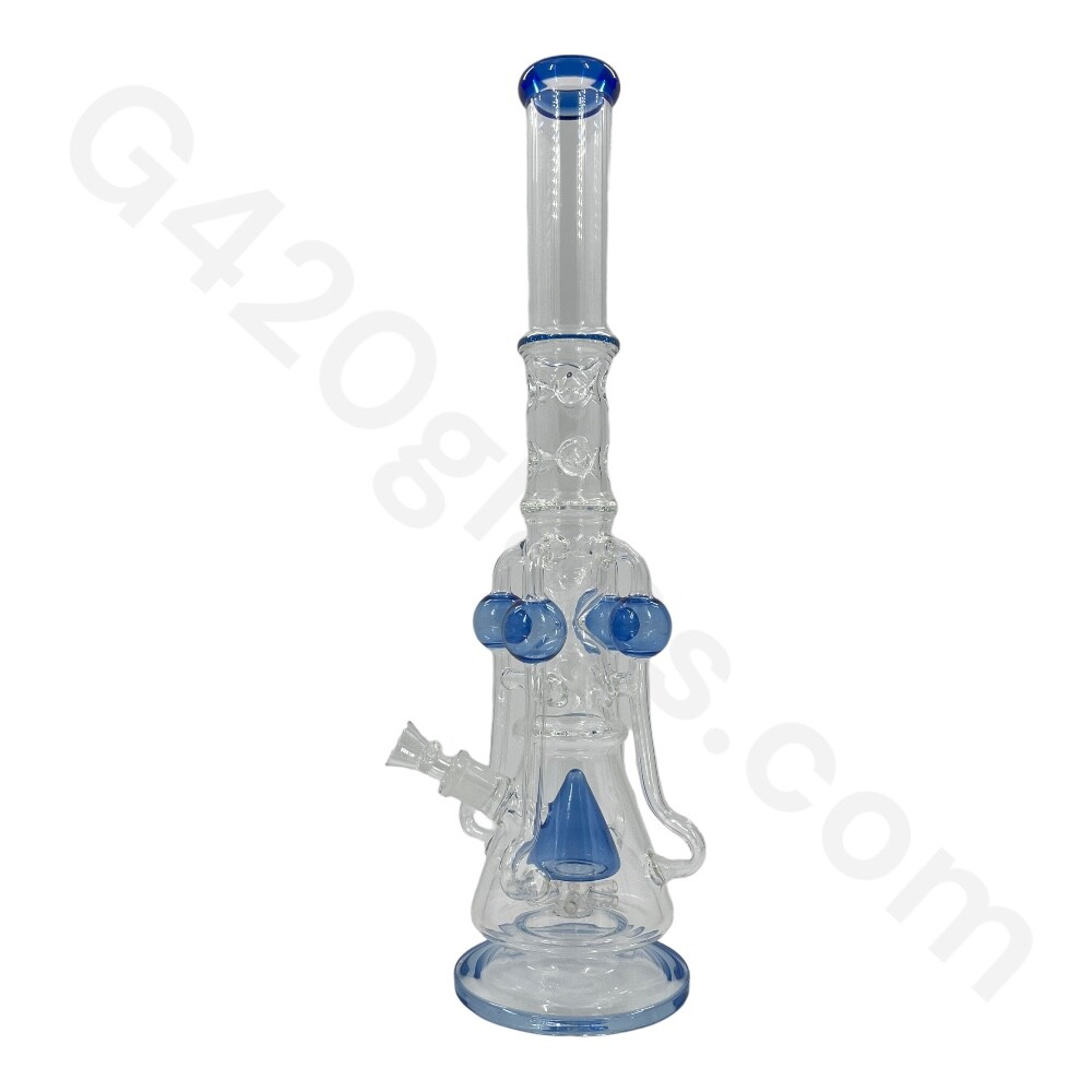 21 Inch heavy duty Lookah style Glass Bong | Water Pipes Hookah Bongs