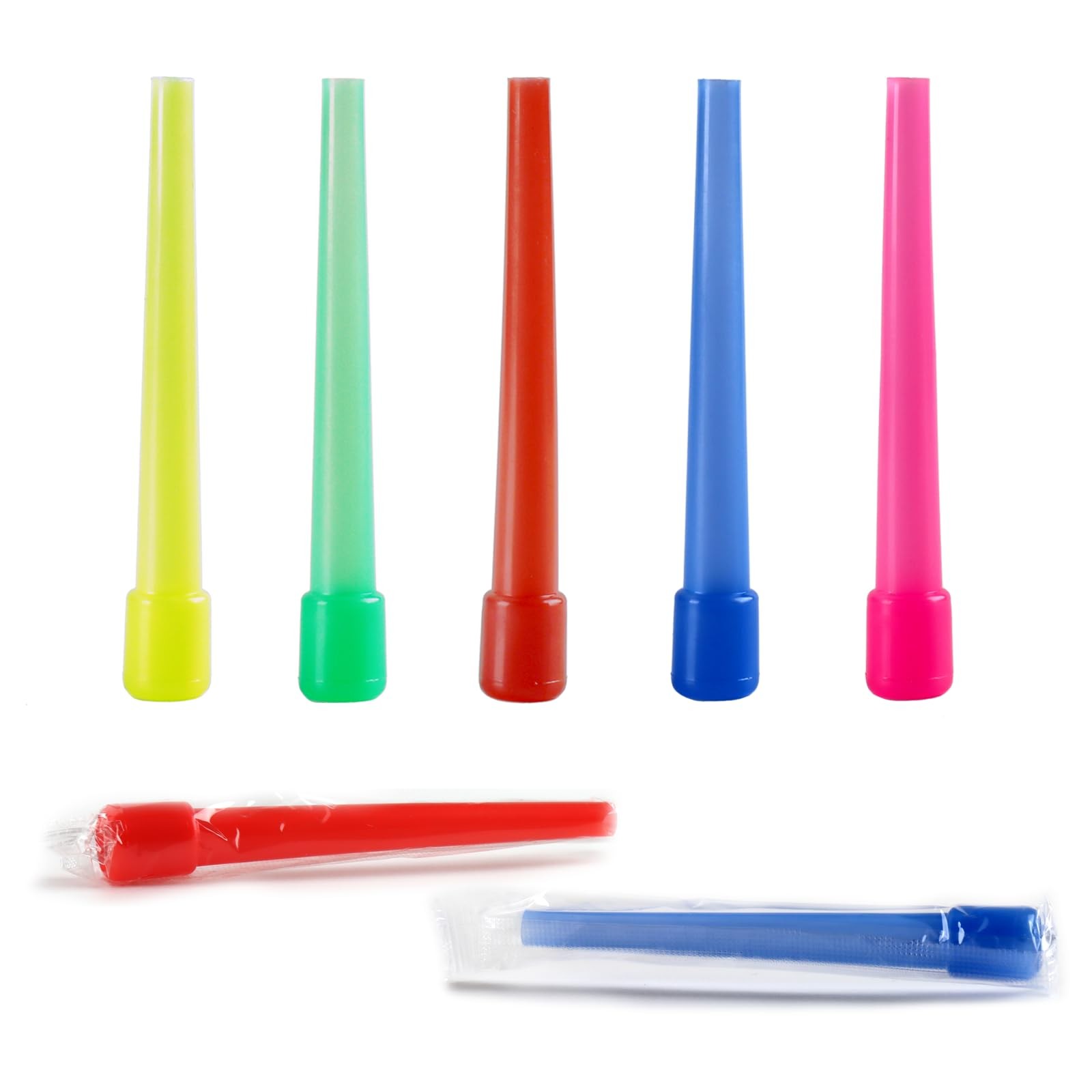Hookah Tips Disposable Mouth 100 Count (Pack of 1), Multicolor