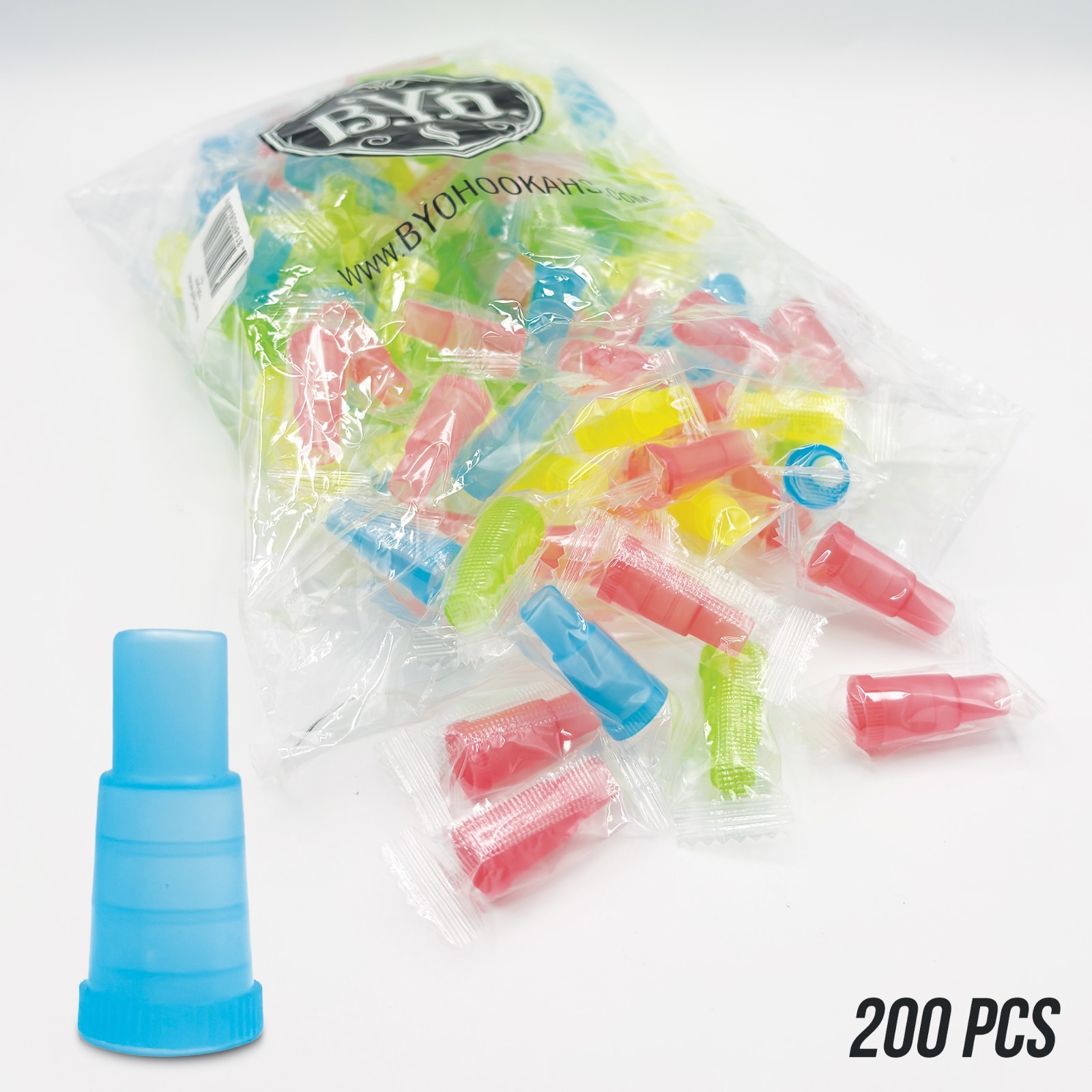 Hookah Female Mouth Tips Multi-Color For Shisha Narghile USA 200 pcs USA