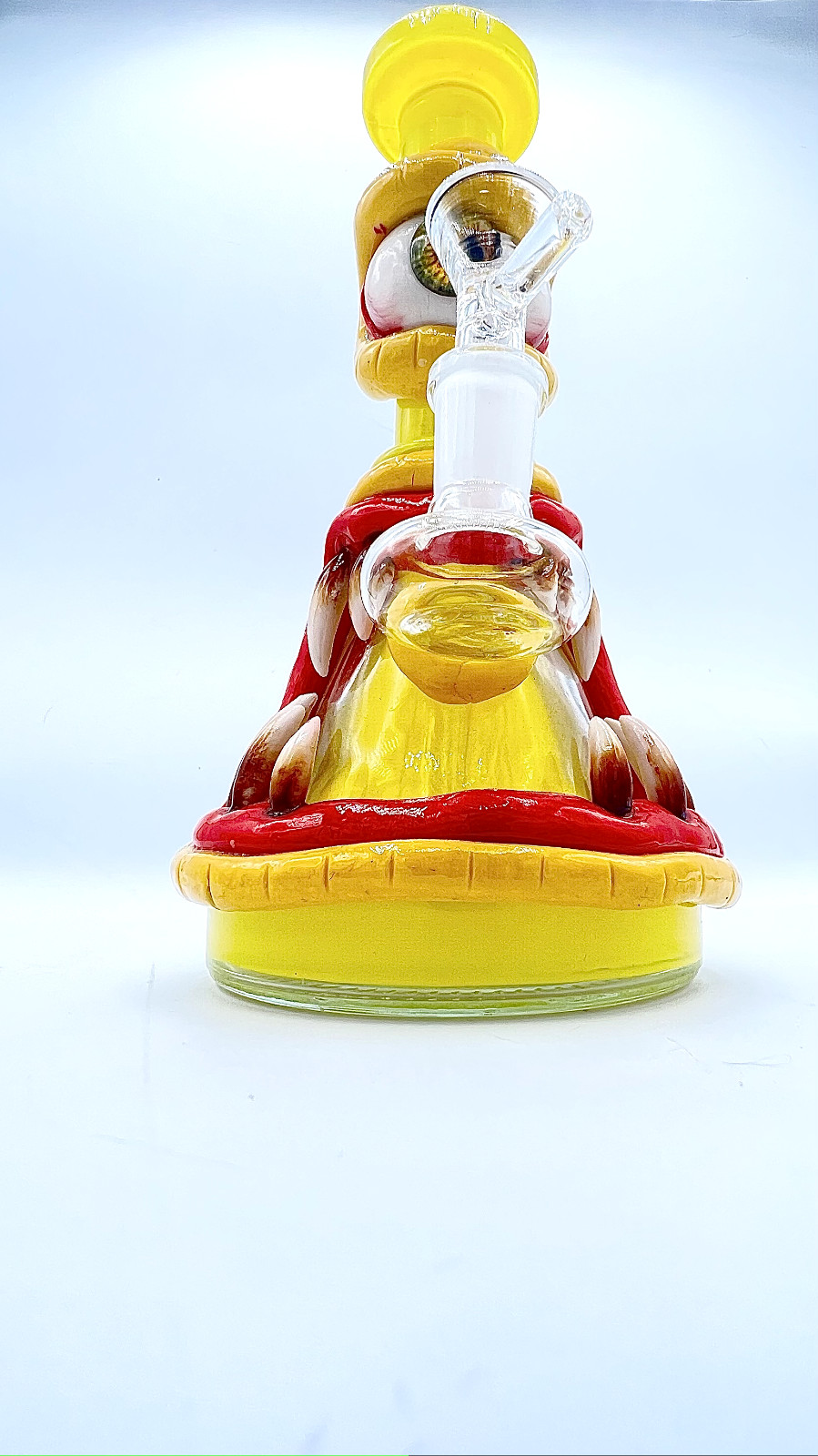 8.5&Prime; Extra Thick Monster Glass Hand Pipe Bong Tobacco W/ Free Glass Bowl Hookah