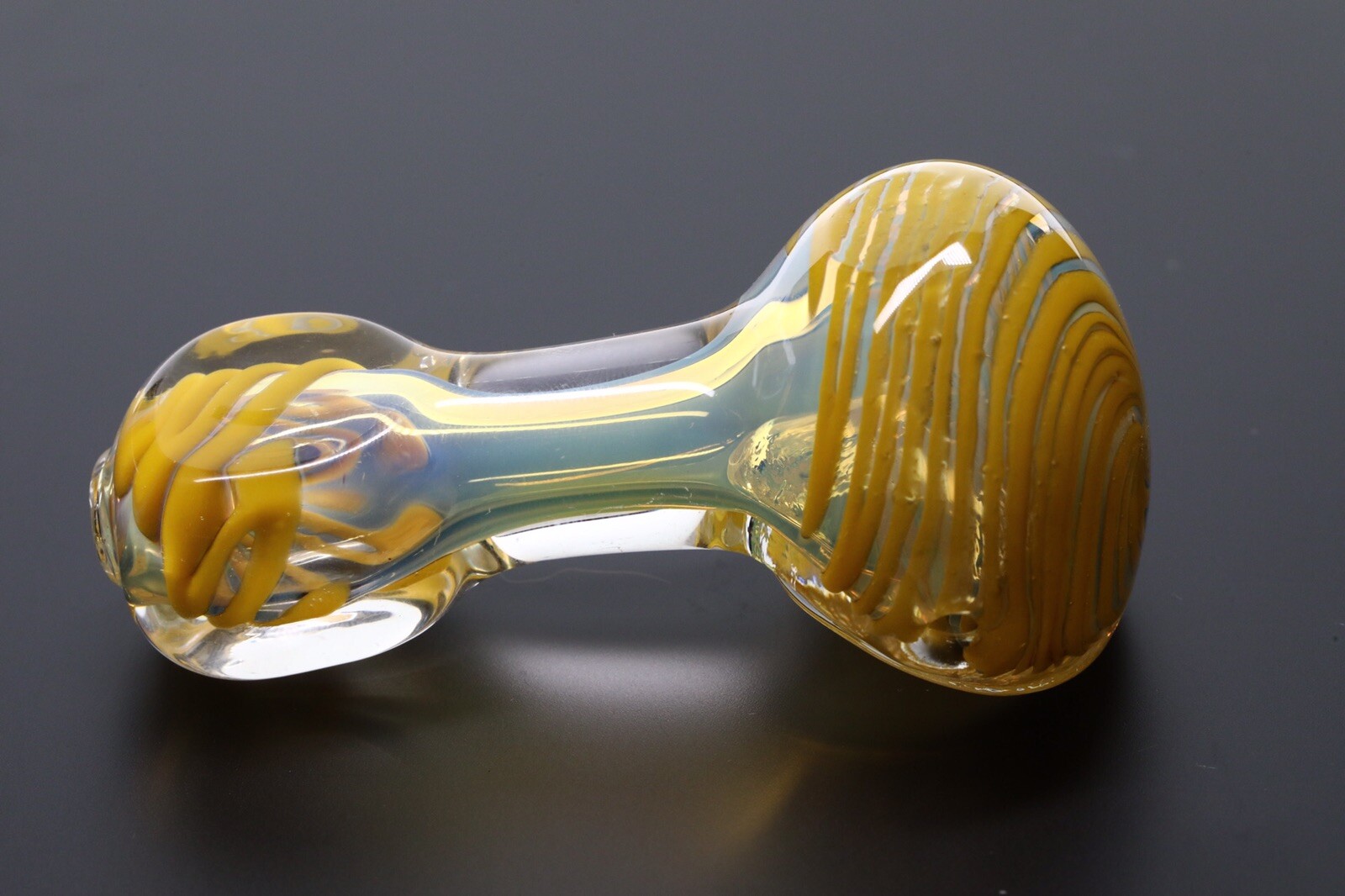 SMOKING MINI HITTER HEAVY 3” HAND PIPE BLOWN GLASS POCKET PIPA BOWL USA TOBACCO