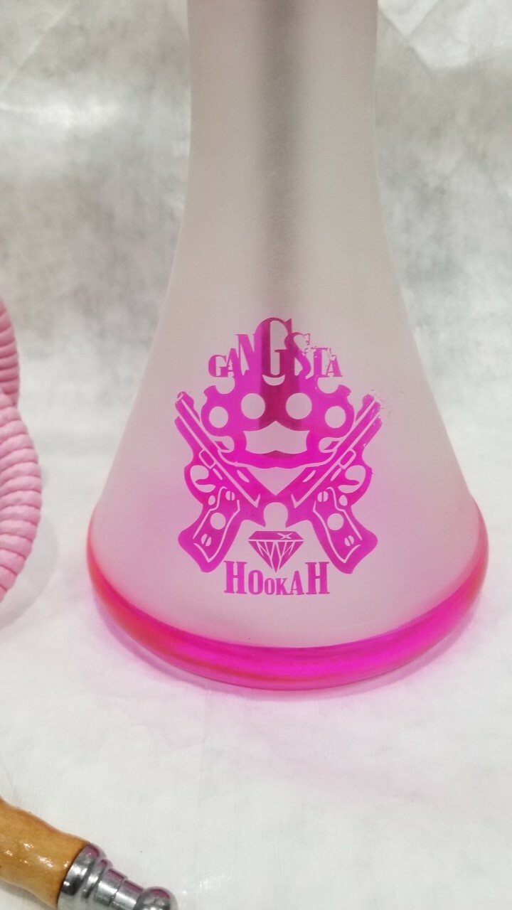 INHALE®️ 21” ORIGINAL MINI GANGSTA HOOKAH PINK