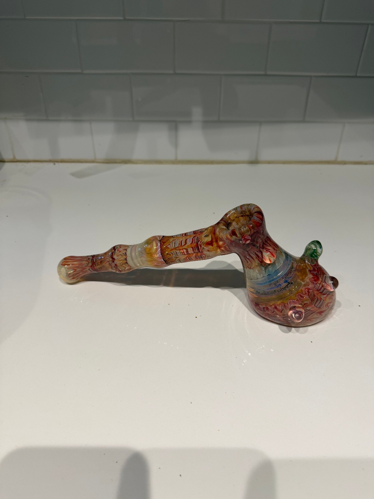 Vintage Glass Bubbler 2001-2002