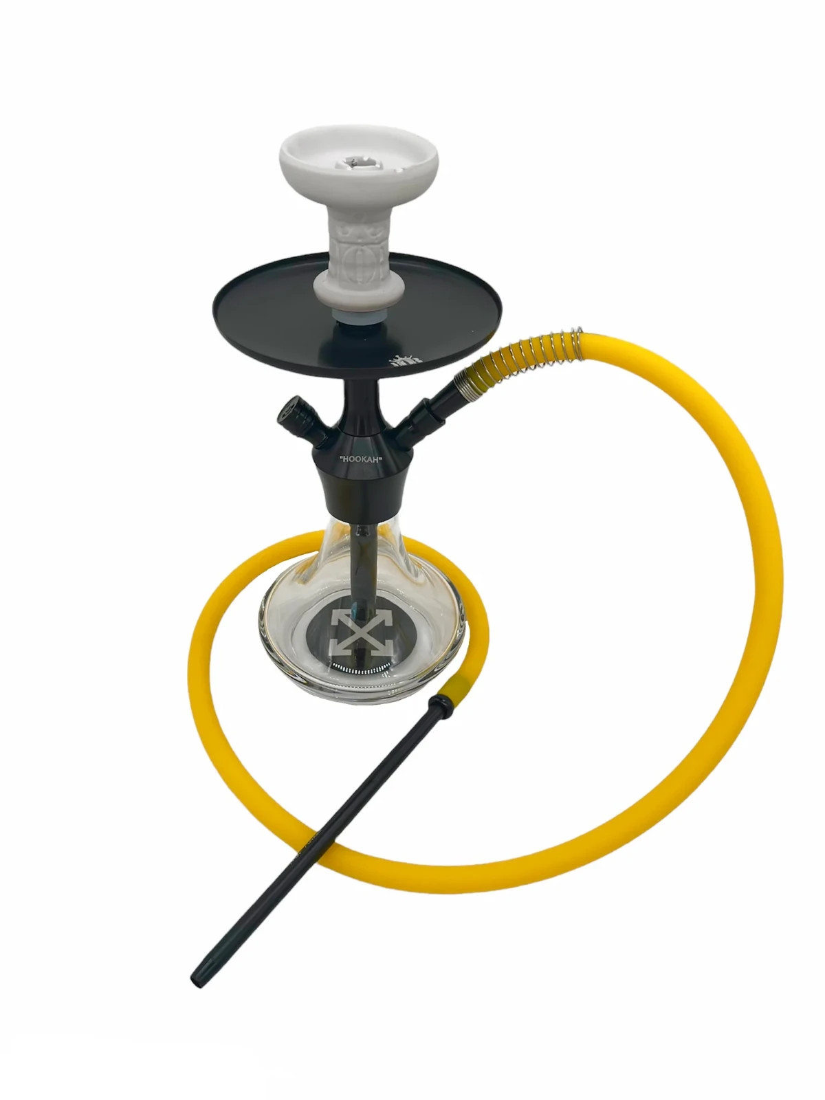 MOB XARA Hookah – 1 Hose – Black & Yellow Edition | Only $69.69 – FREE Shipping