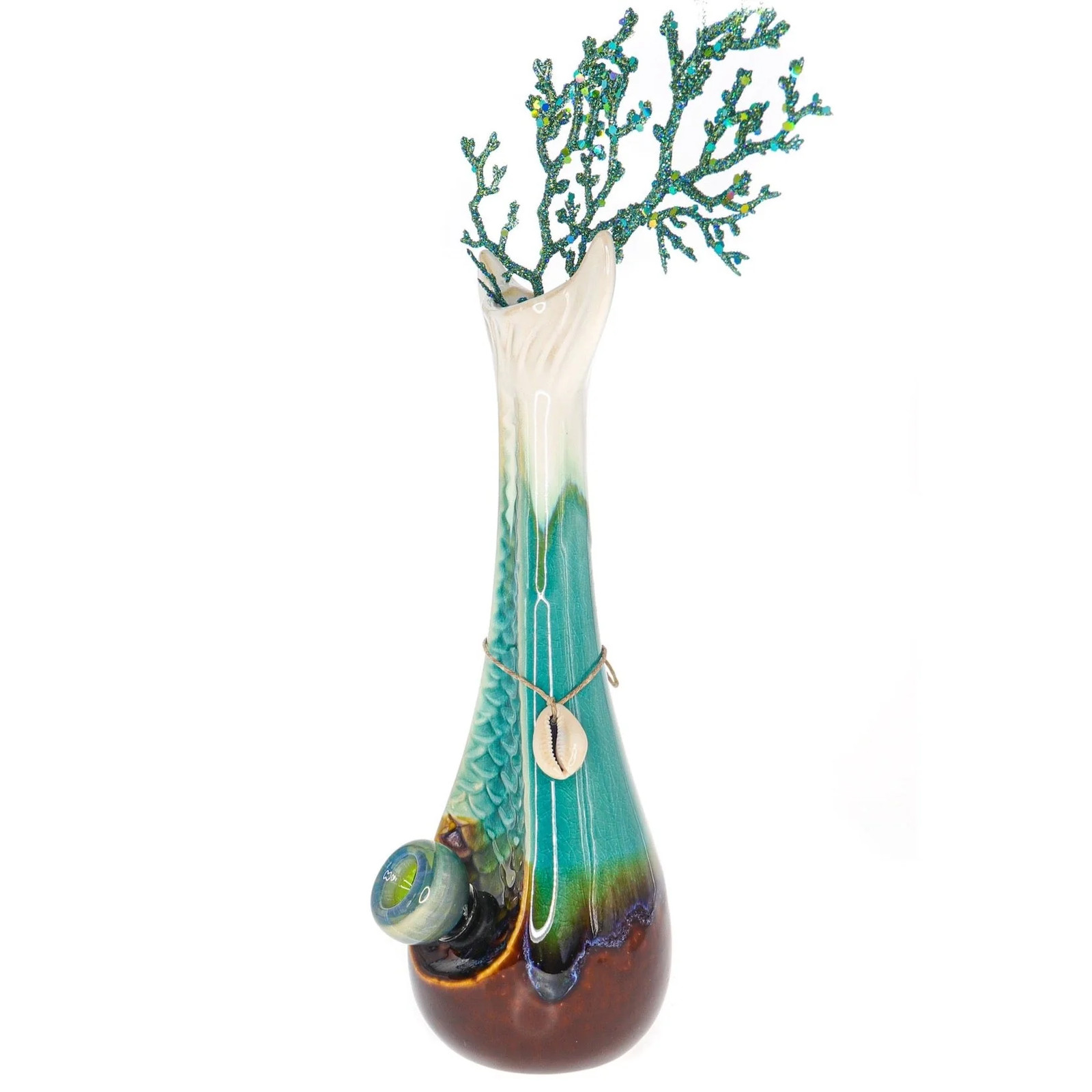 My Bud Vase « Yemaya » Mermaid Bong