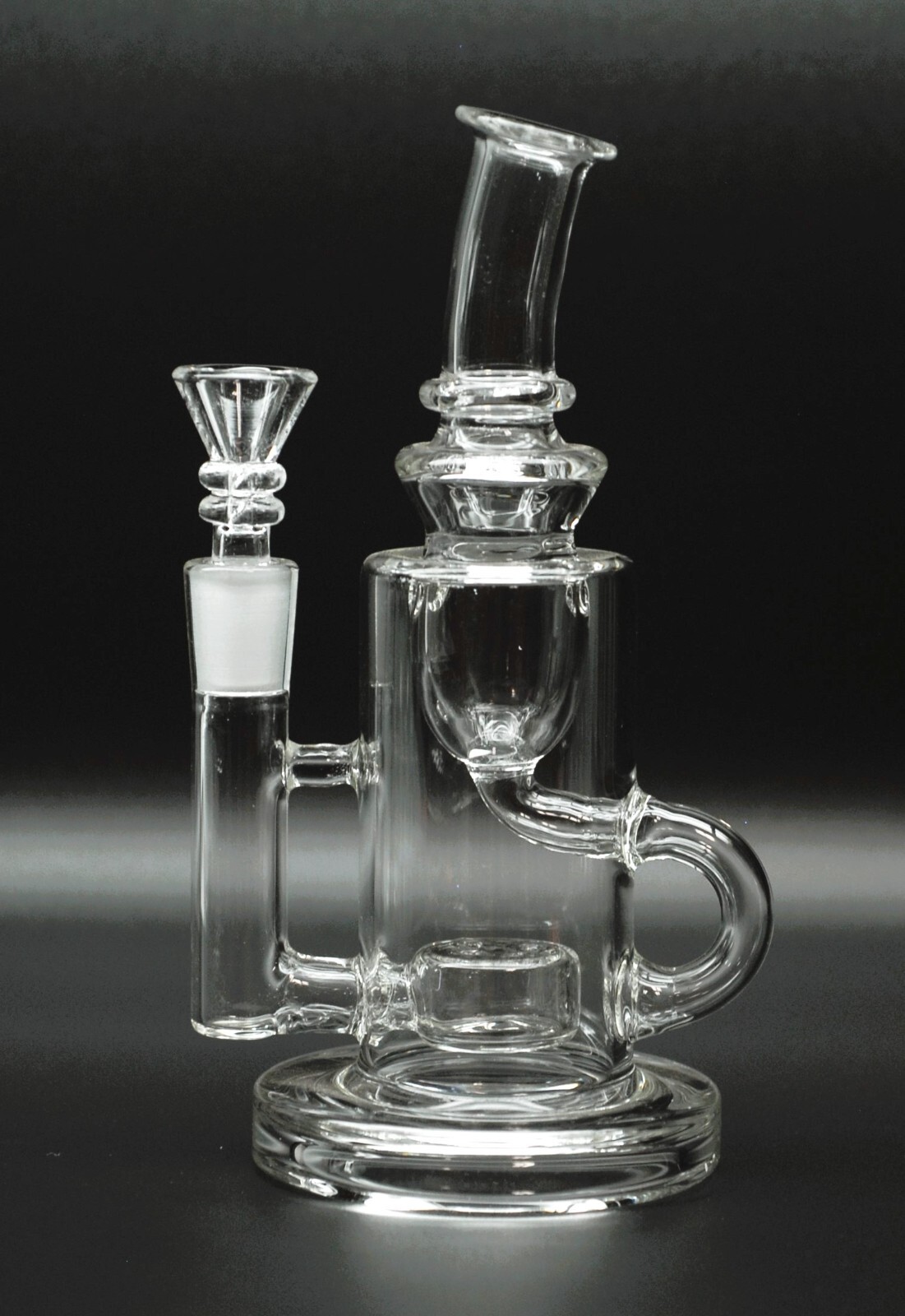 6&Prime; Mini Recycler Premium Quality Smoking Water Pipe Hookah Bubbler Bong